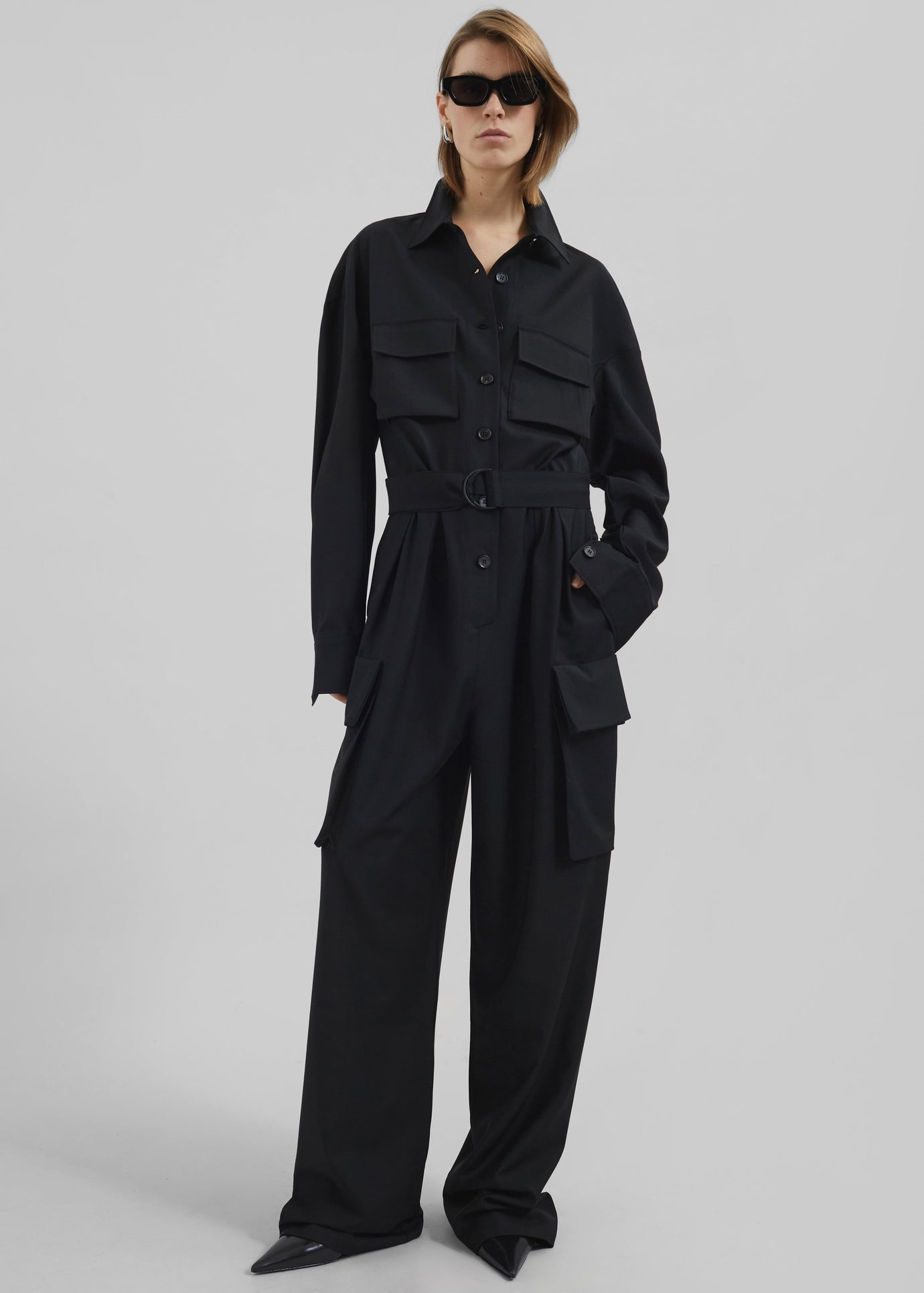 Suzie Jumpsuit - Black - 1