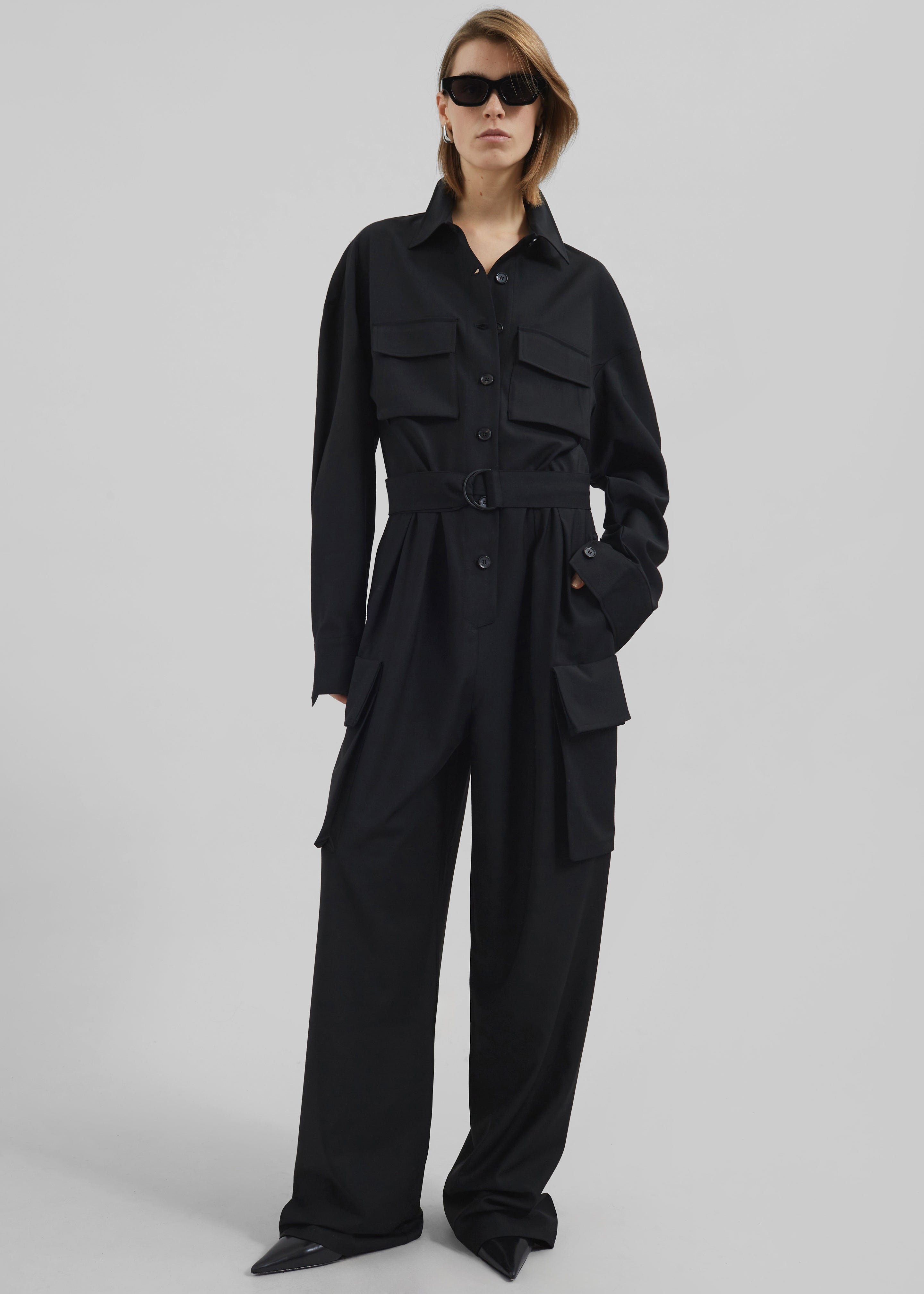 Suzie Jumpsuit - Black - 2