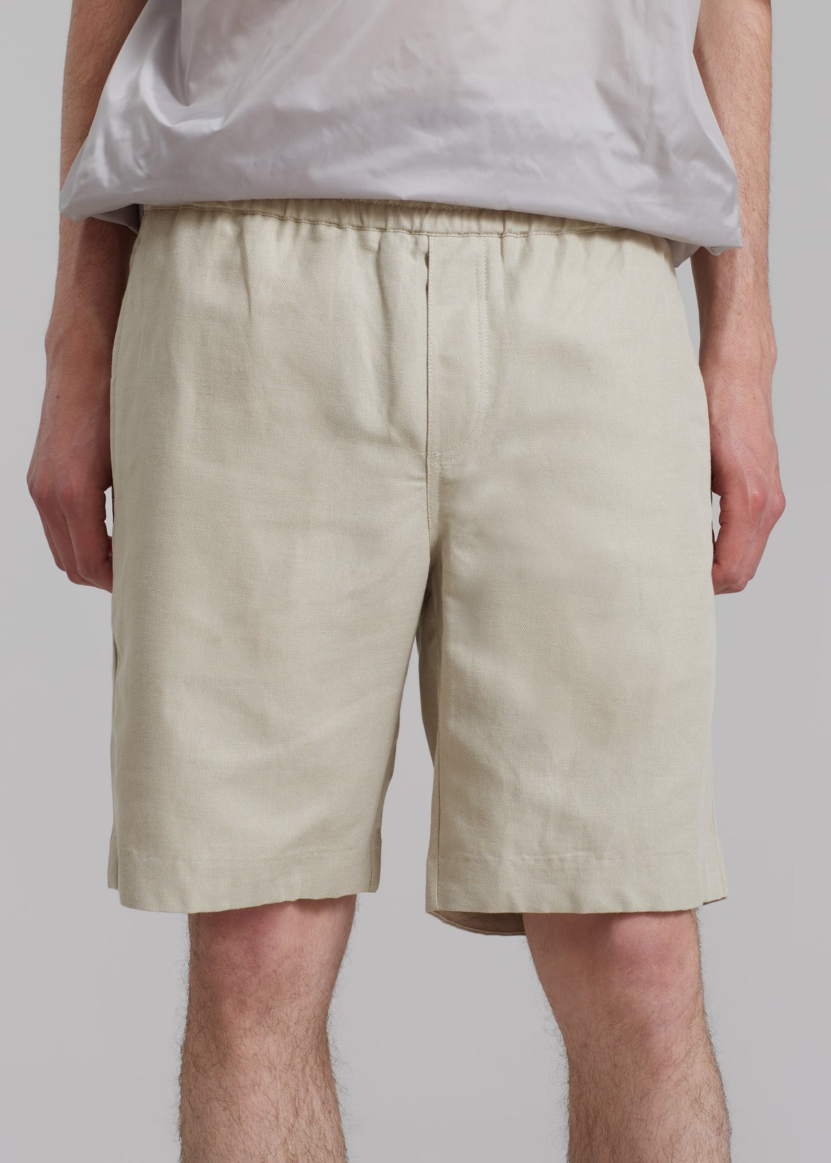 Samsøe Samsøe Smith Shorts - Agate Grey - 4