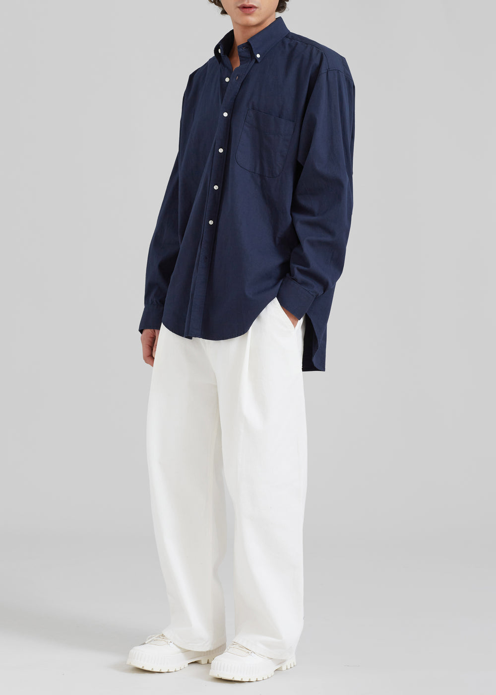 Sinclair Shirt - Navy - 1