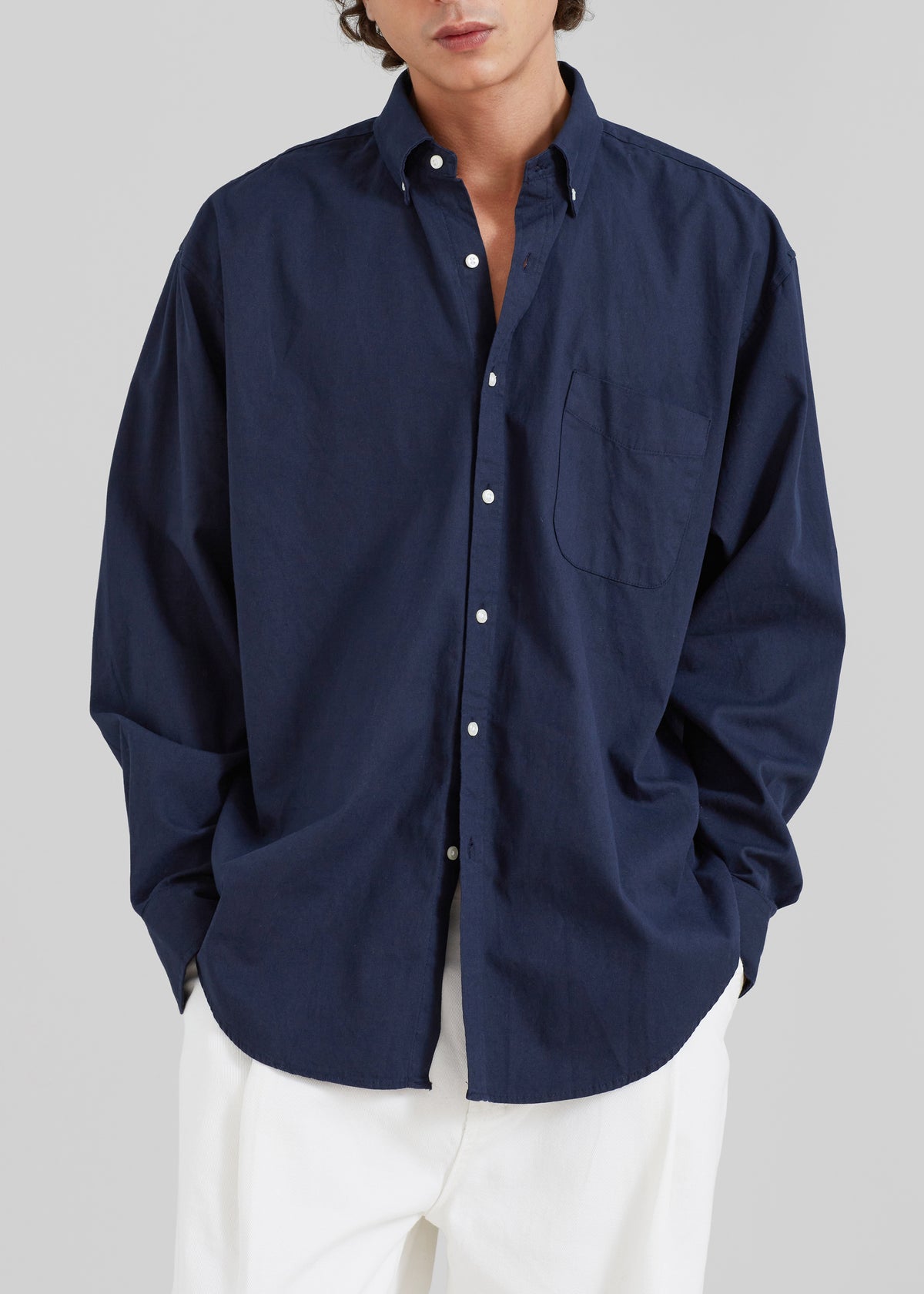Sinclair Shirt - Navy - 1