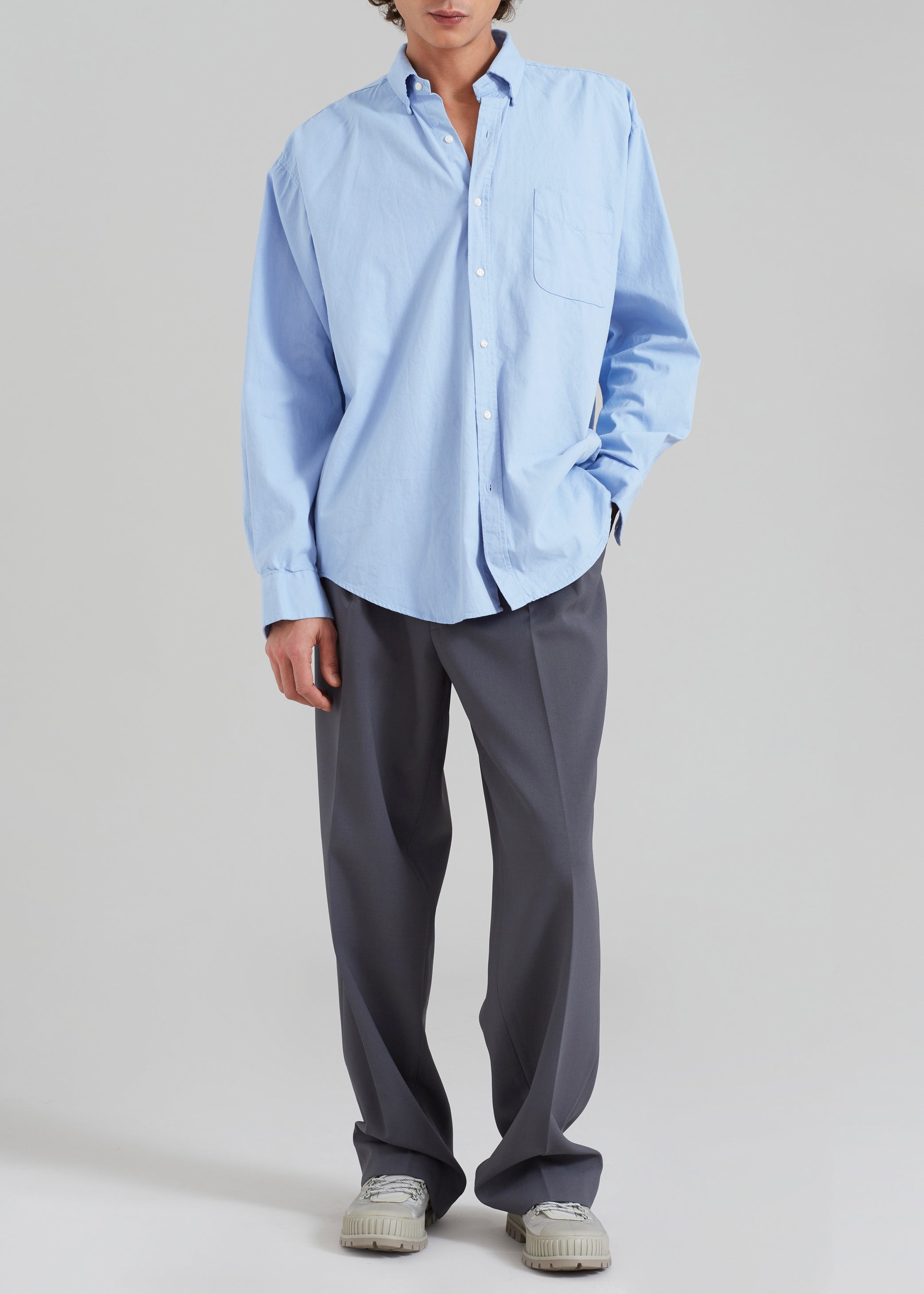 Shop the look image for Sinclair Shirt - Sky Blue