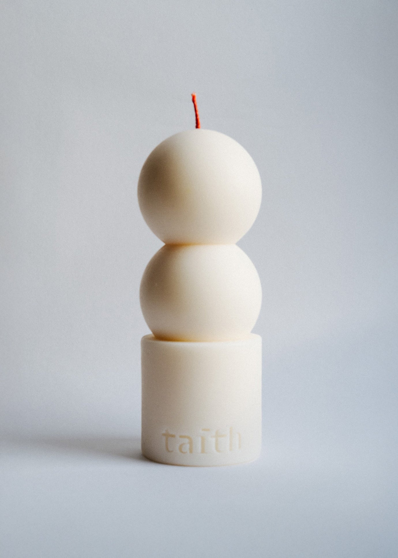 Taith Lilu Candle - Cream