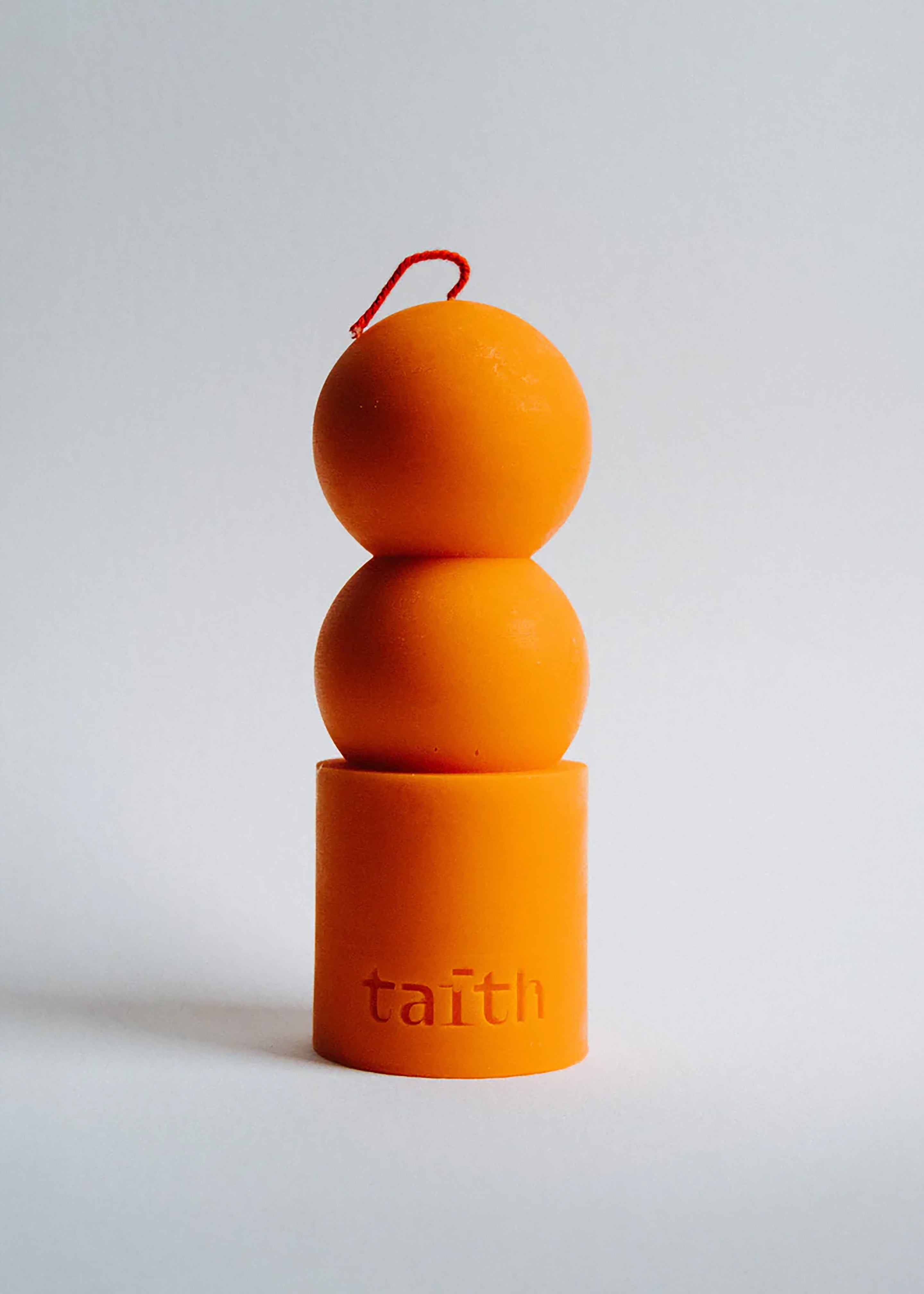 Taith Lilu Candle - Orange - 1