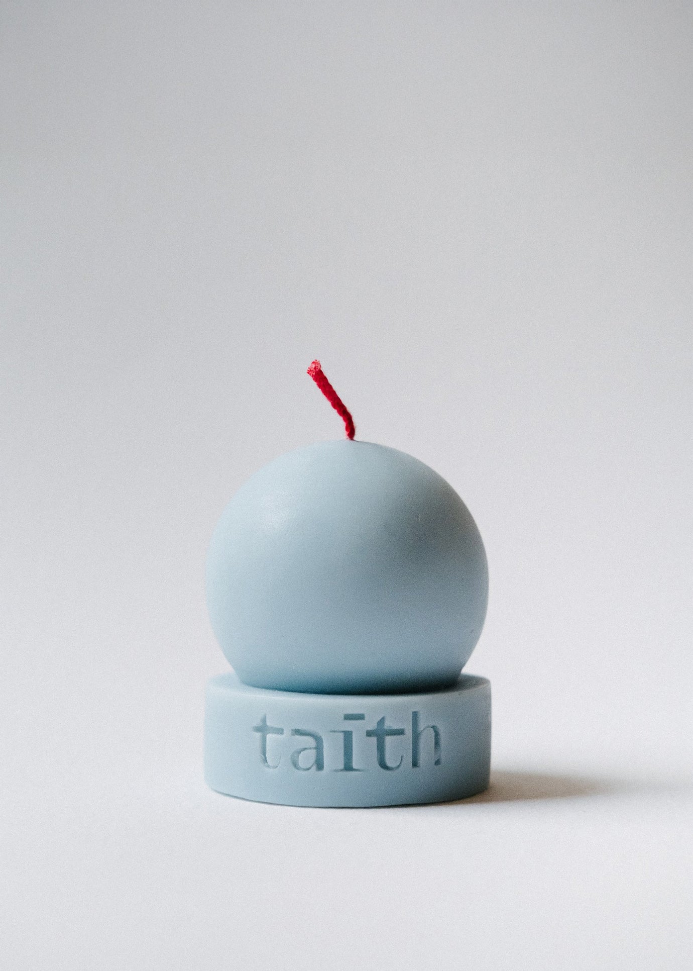 Taith Lu Candle - Baby Blue