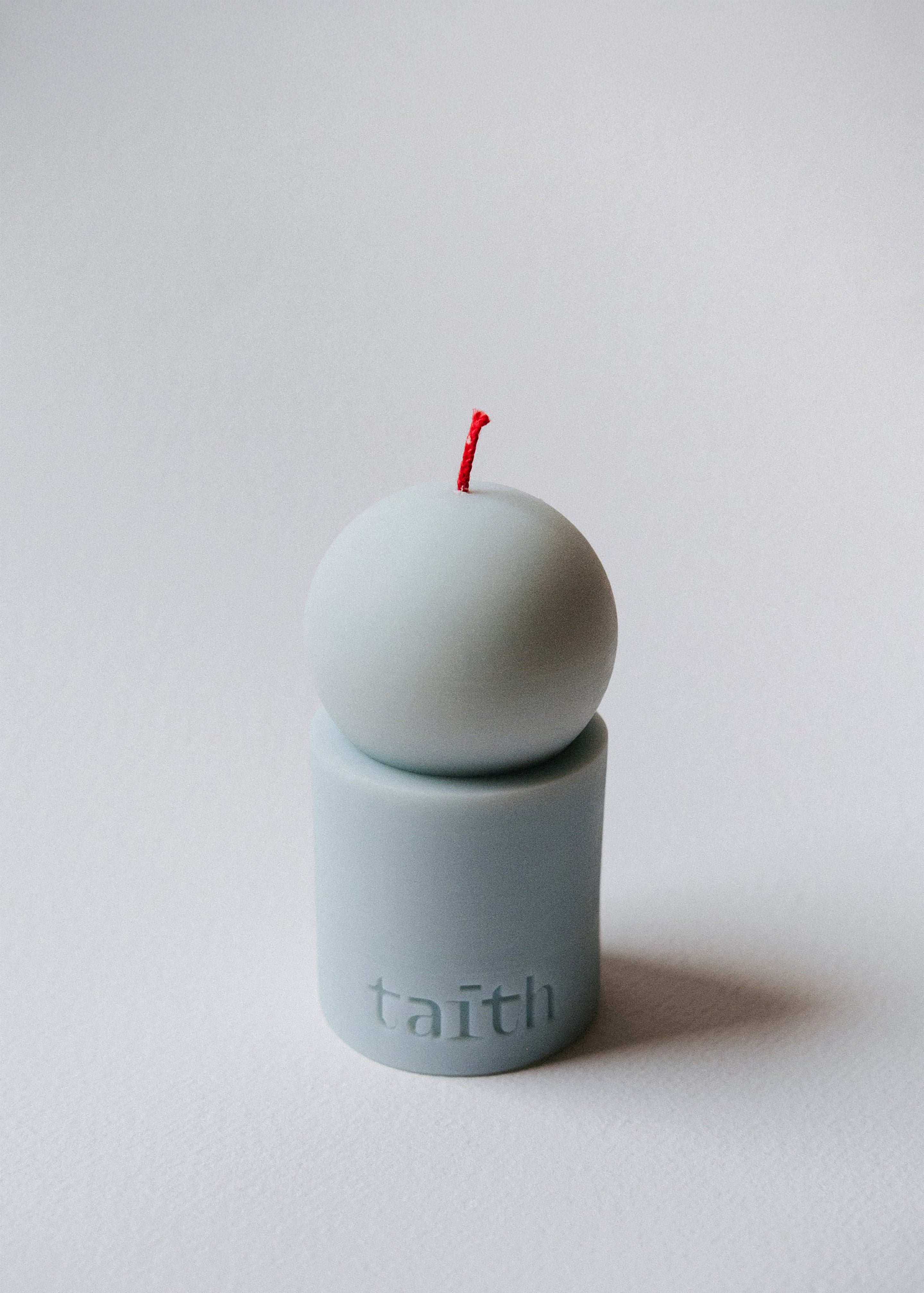 Taith Lulu Candle - Baby Blue - 1