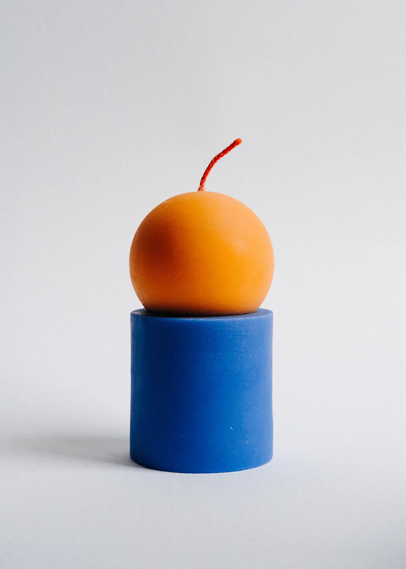 Taith Lulu Candle - Orange/Cobalt