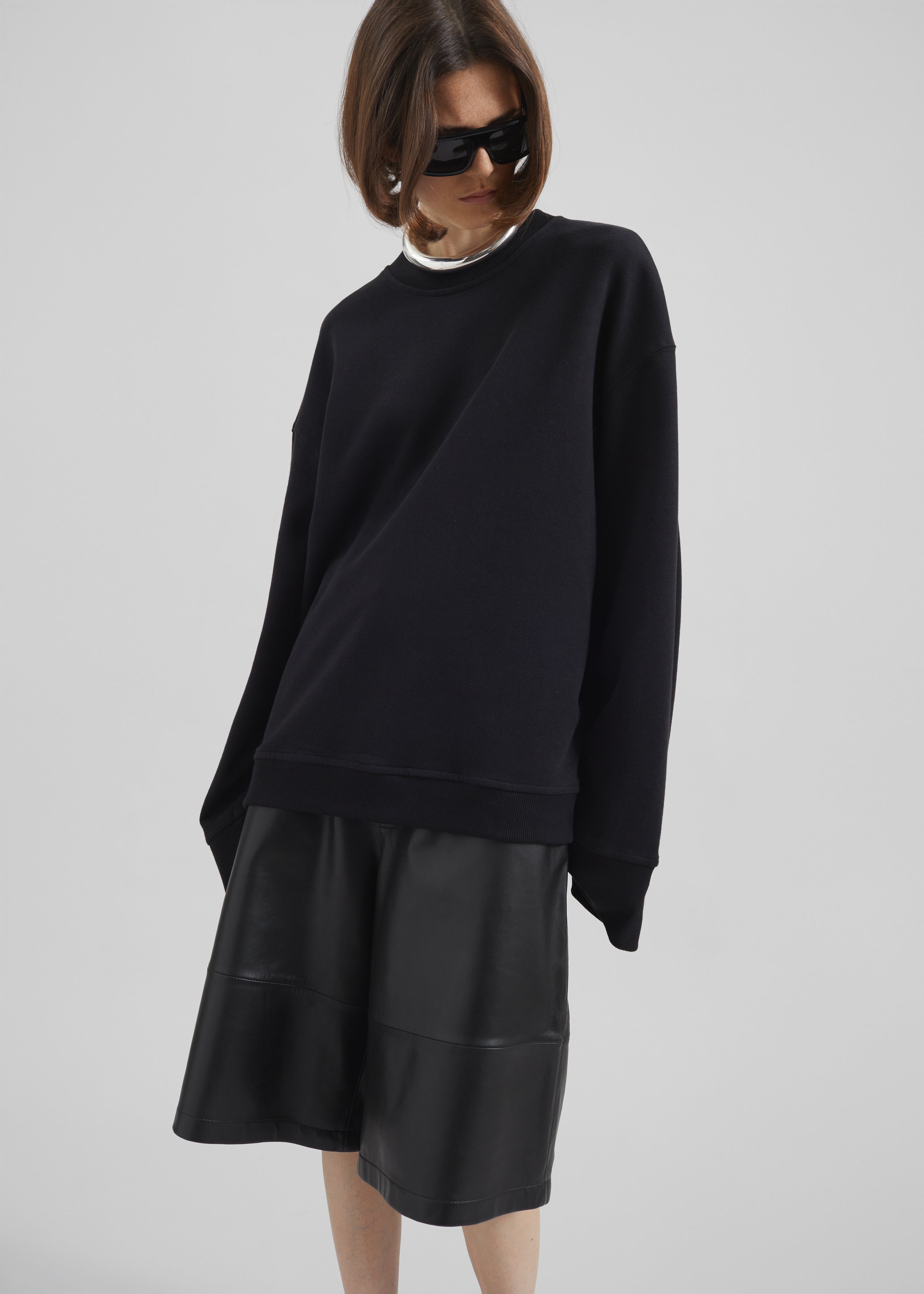 Talia Sweatshirt - Black - 3