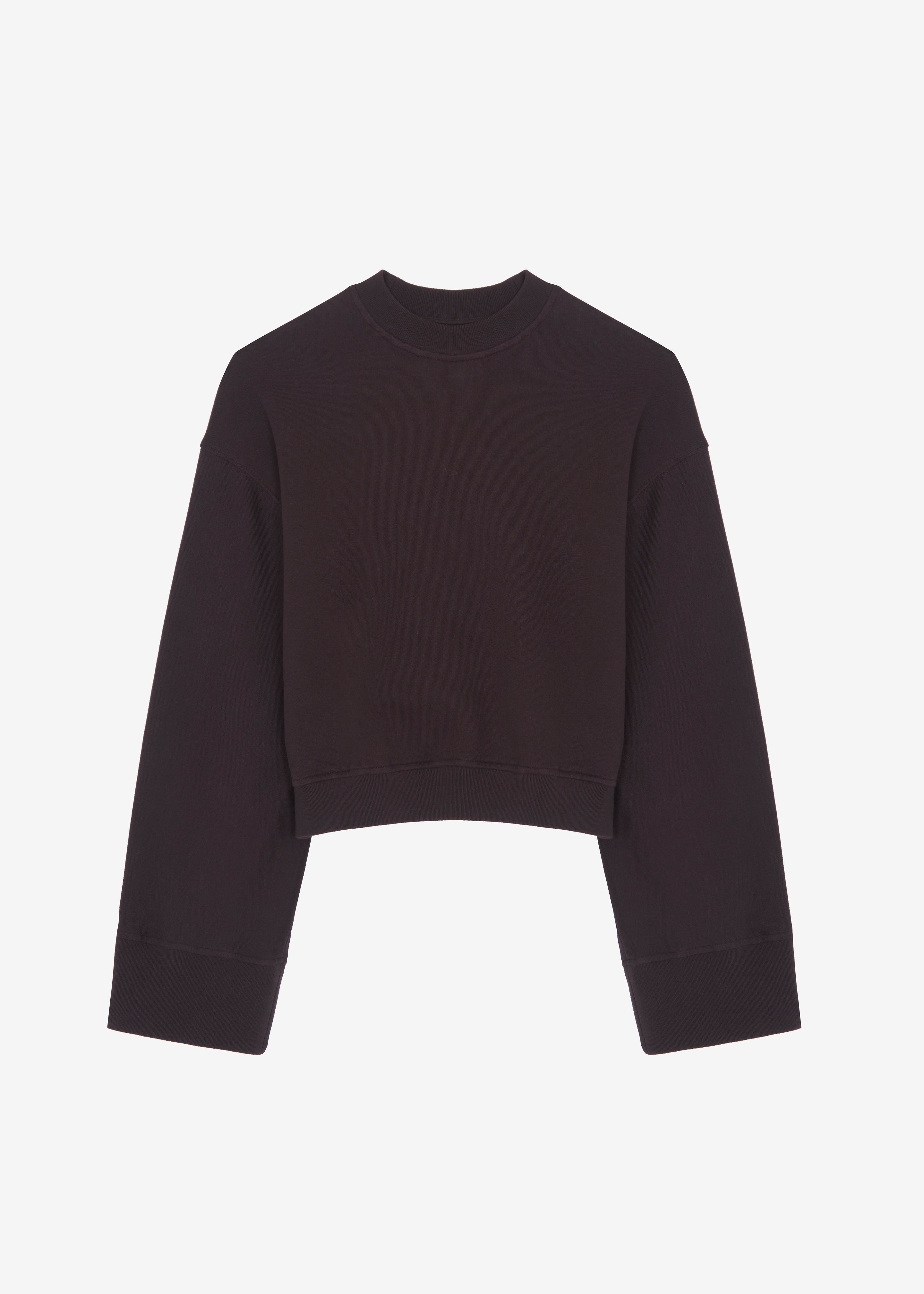 Talia Sweatshirt - Dark Plum - 11