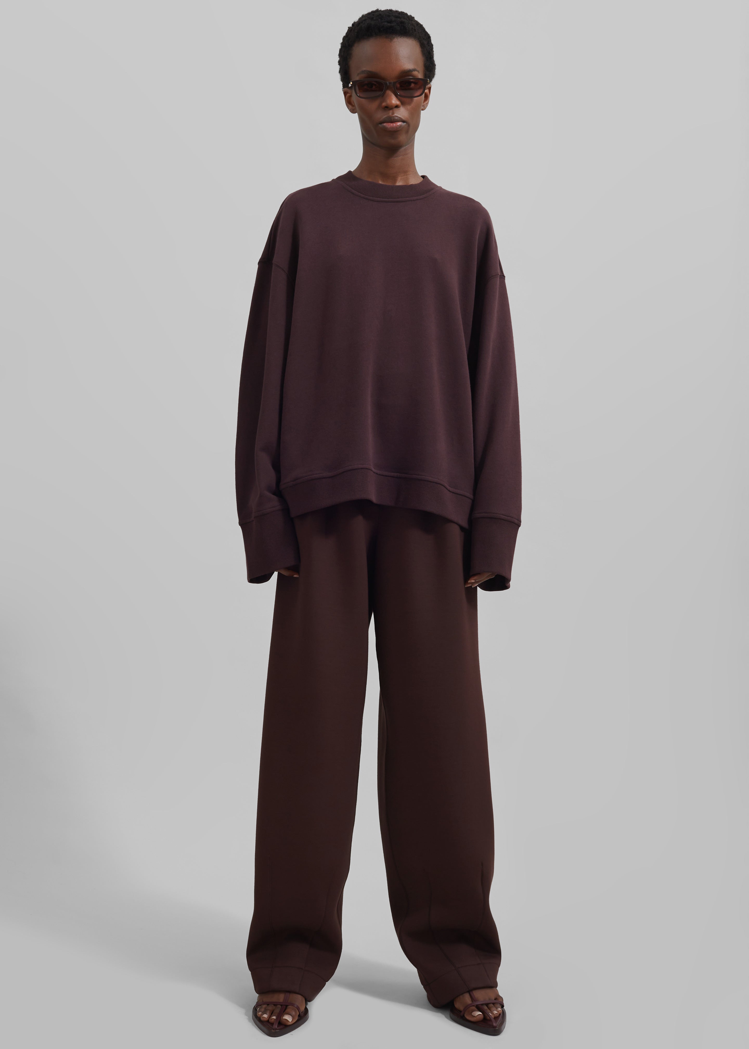 Plum sweatshirt online