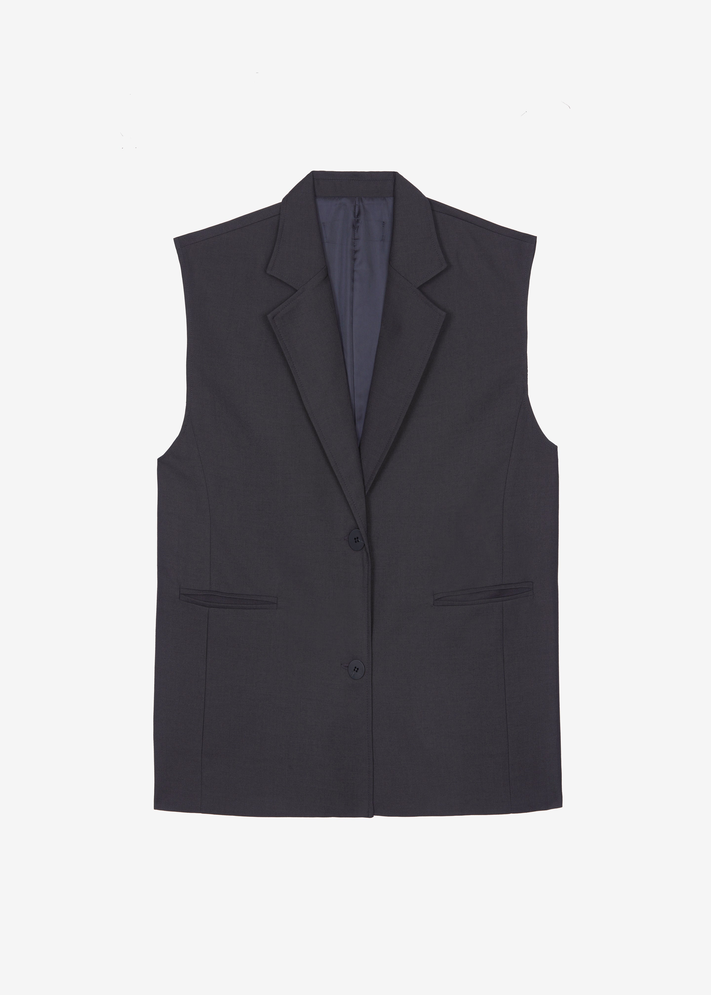 Tallin Vest - Charcoal - 8