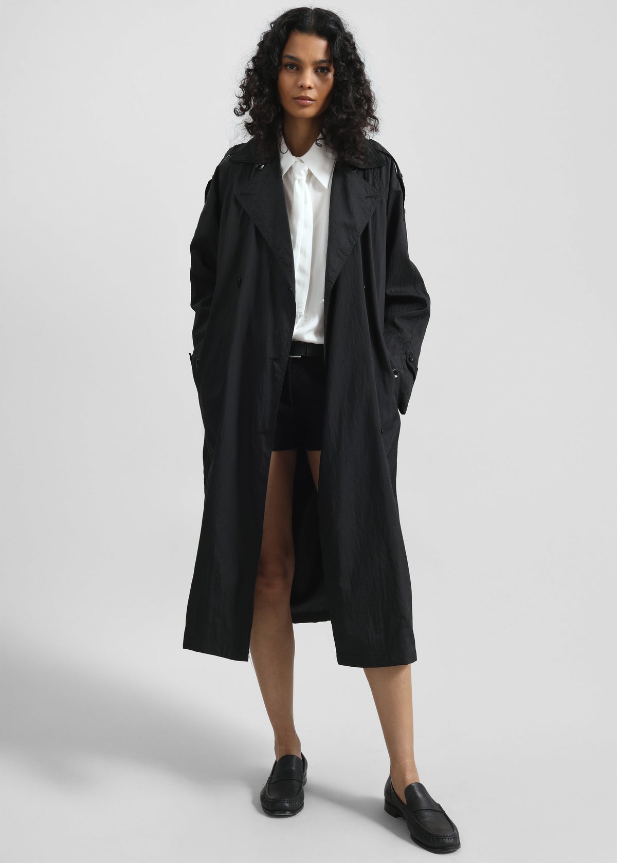 Tarnby Light Trench - Black - 1