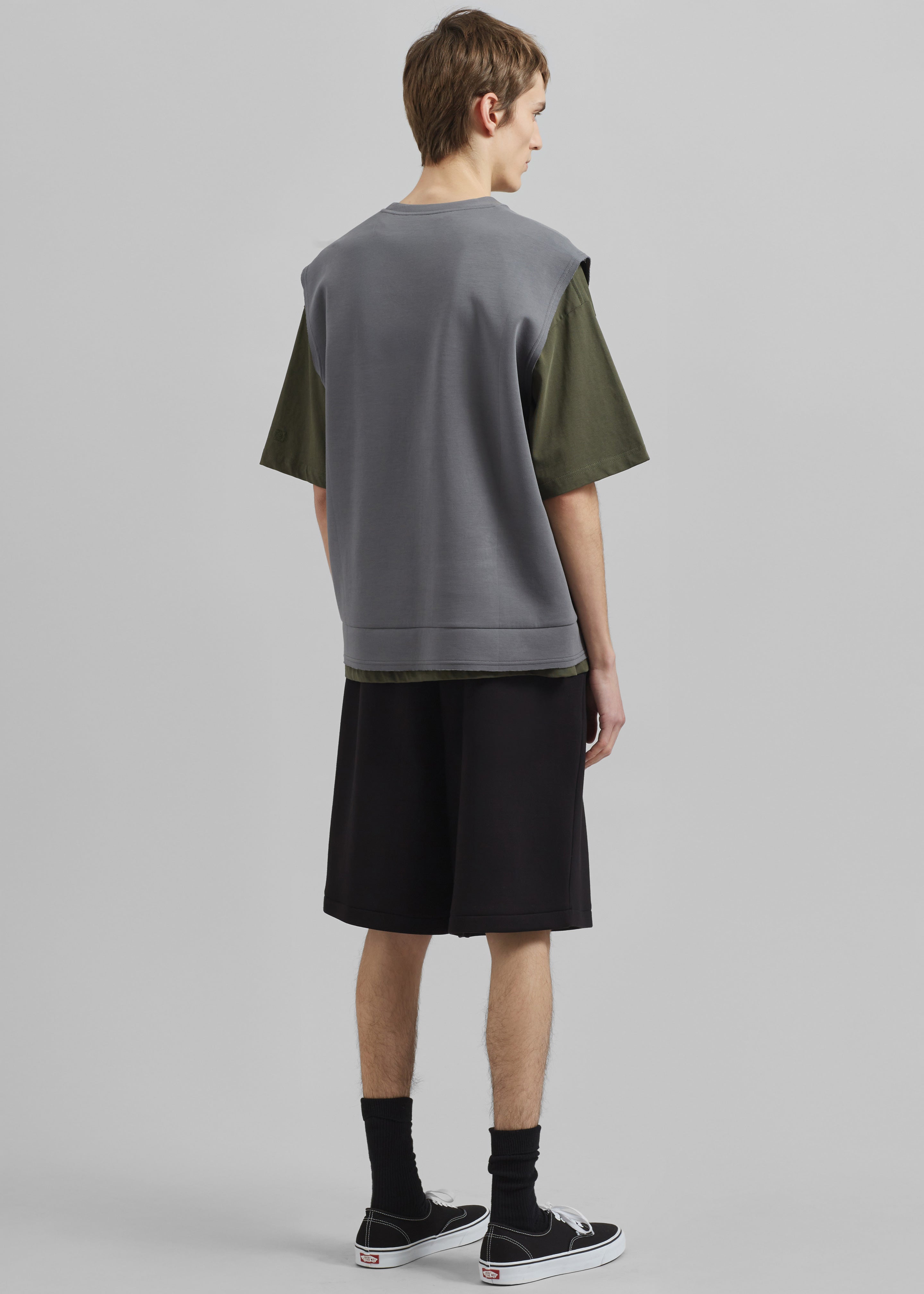 Tate Sweat Shorts - Black - 6