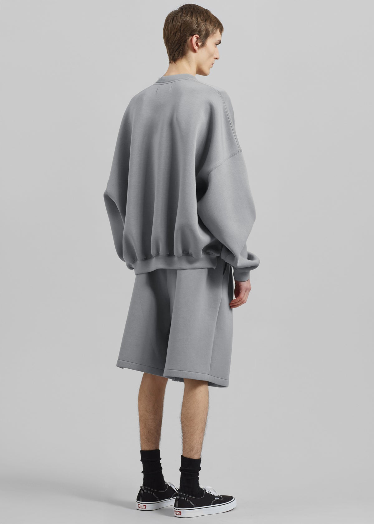 Tate Sweat Shorts - Grey - 6
