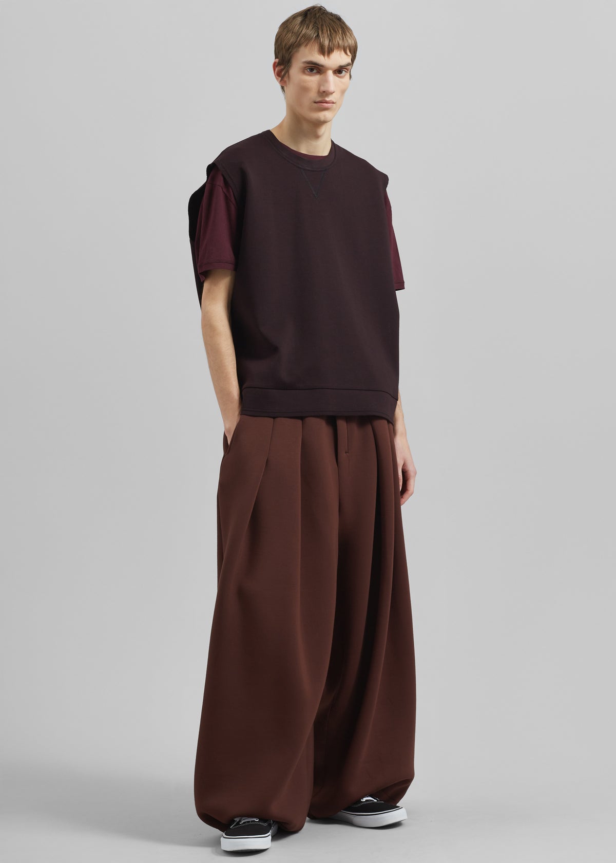 Tate Sweatpants - Brown - 4