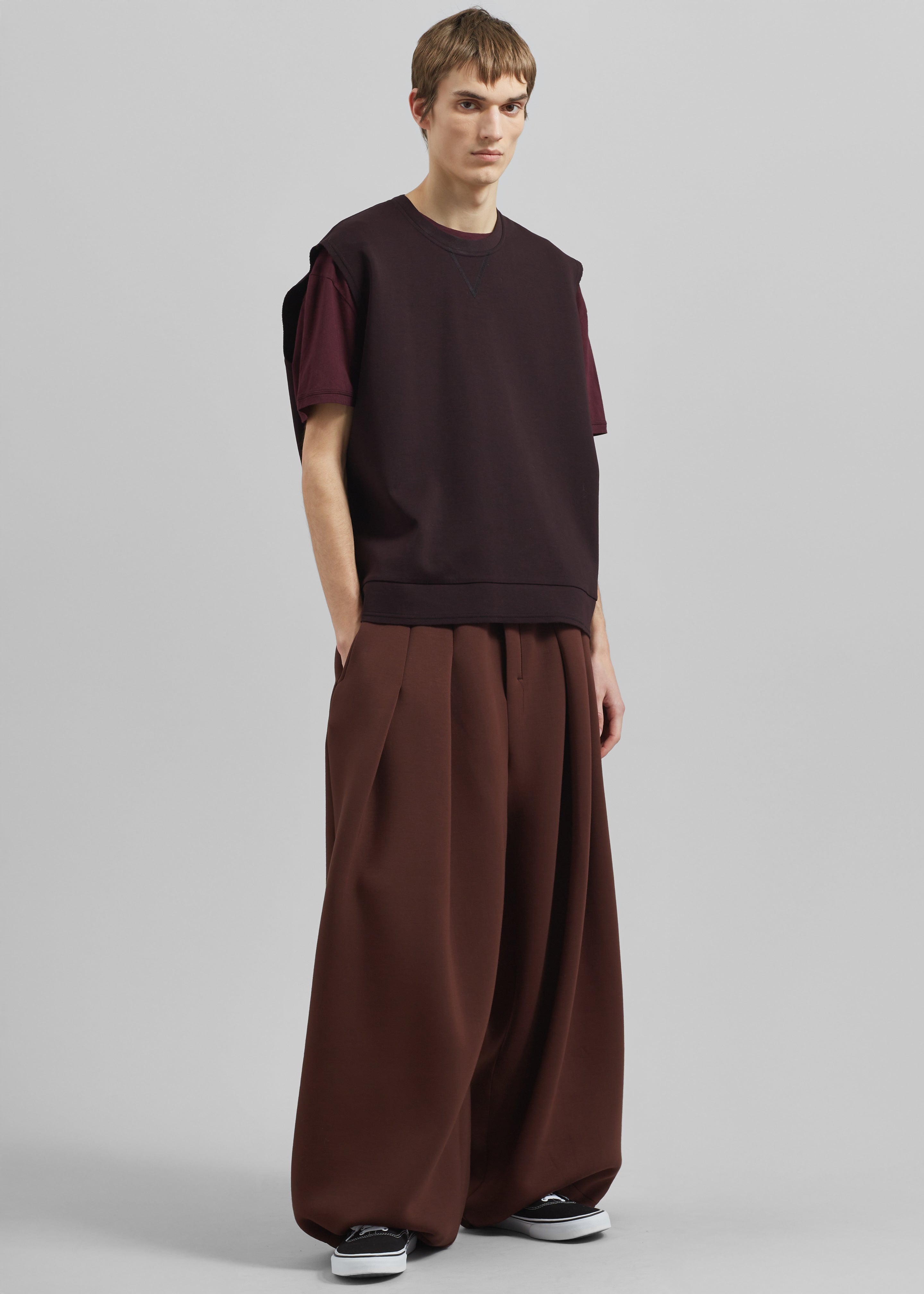 Tate Sweatpants - Brown - 4