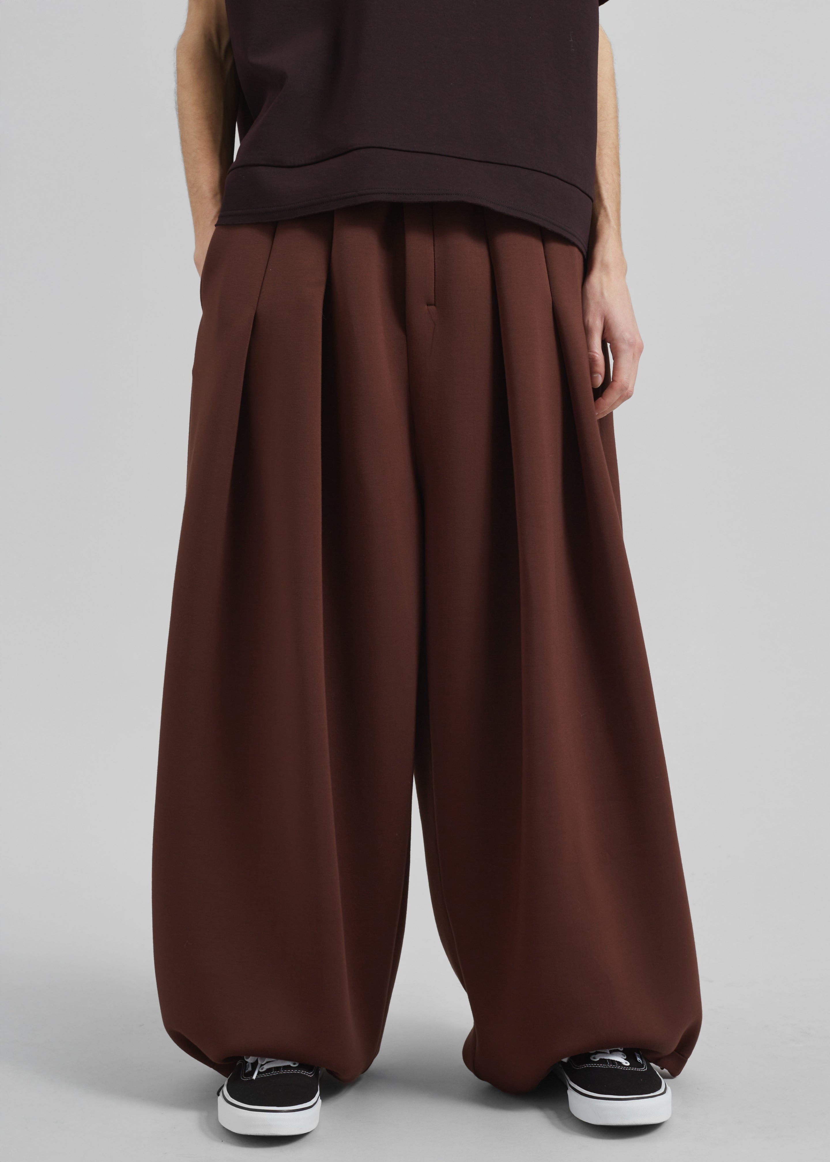 Tate Sweatpants - Brown - 2