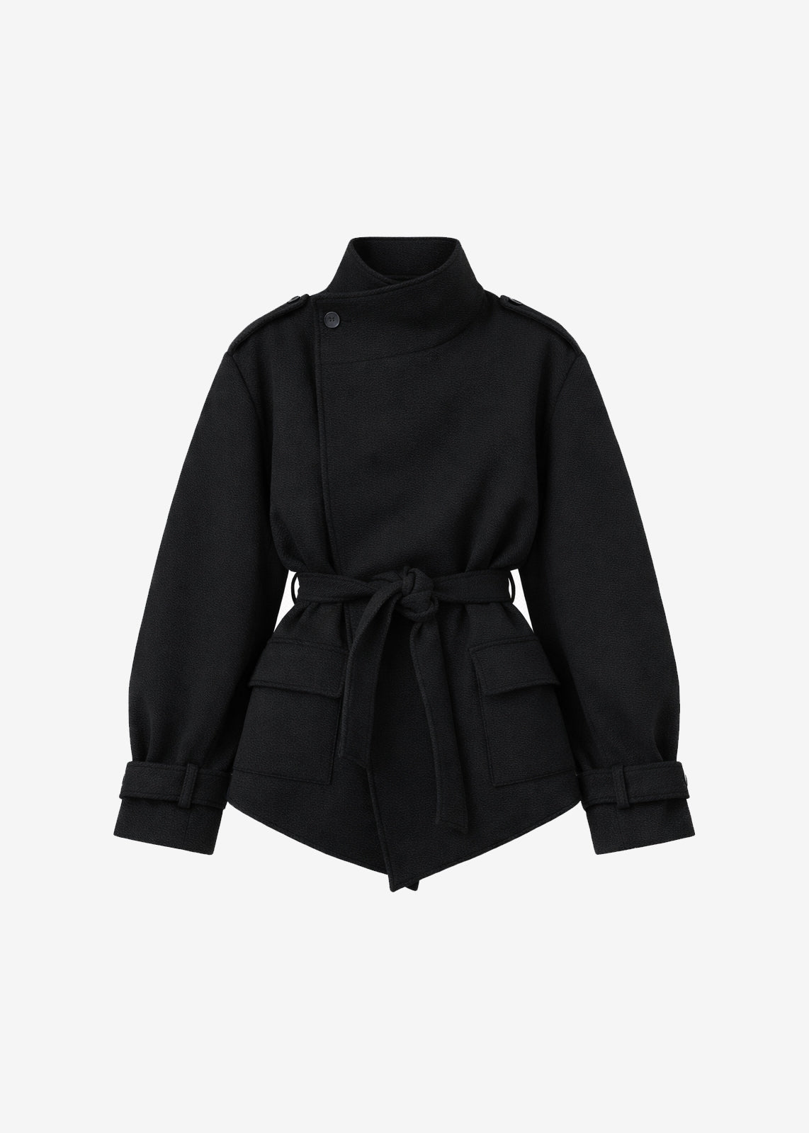 Veste Tavea ceinturée - Noir