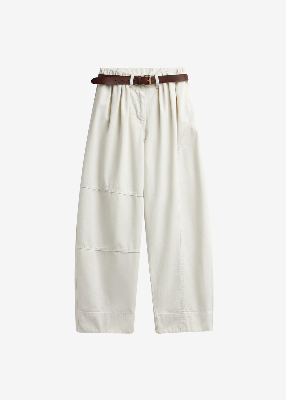 Teano Curved Pants - Off White