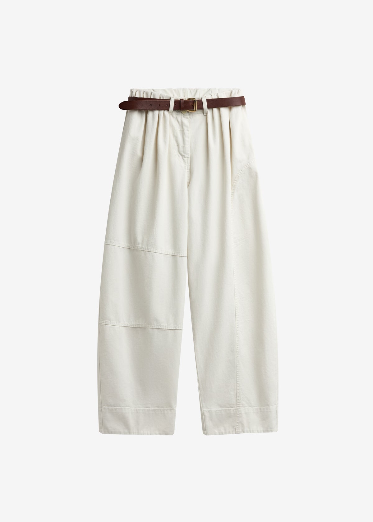 Pantalon Teano coupe incurvée - Blanc cassé - 11