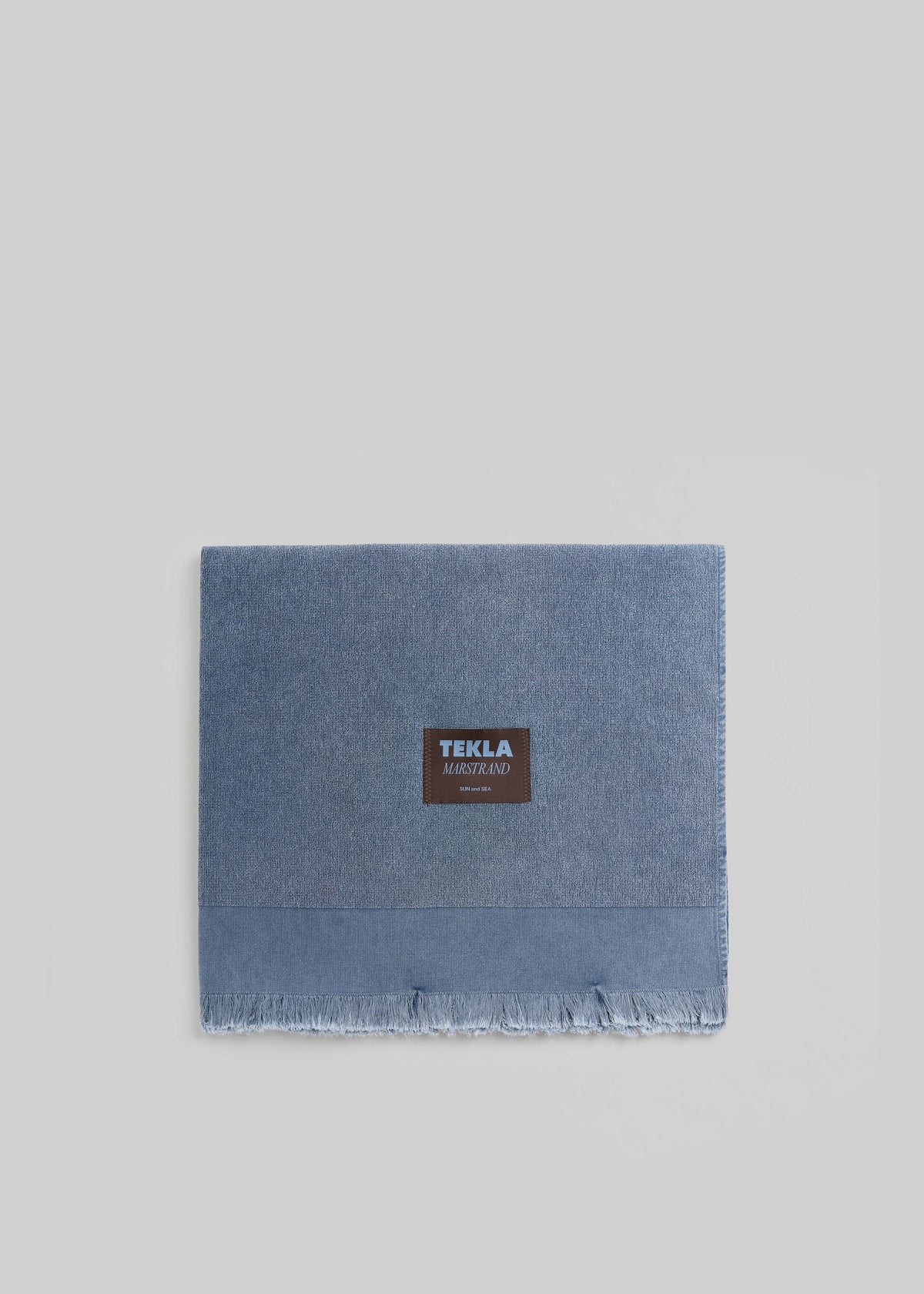 Tekla Beach Towel - Sun Bleached Navy - 1