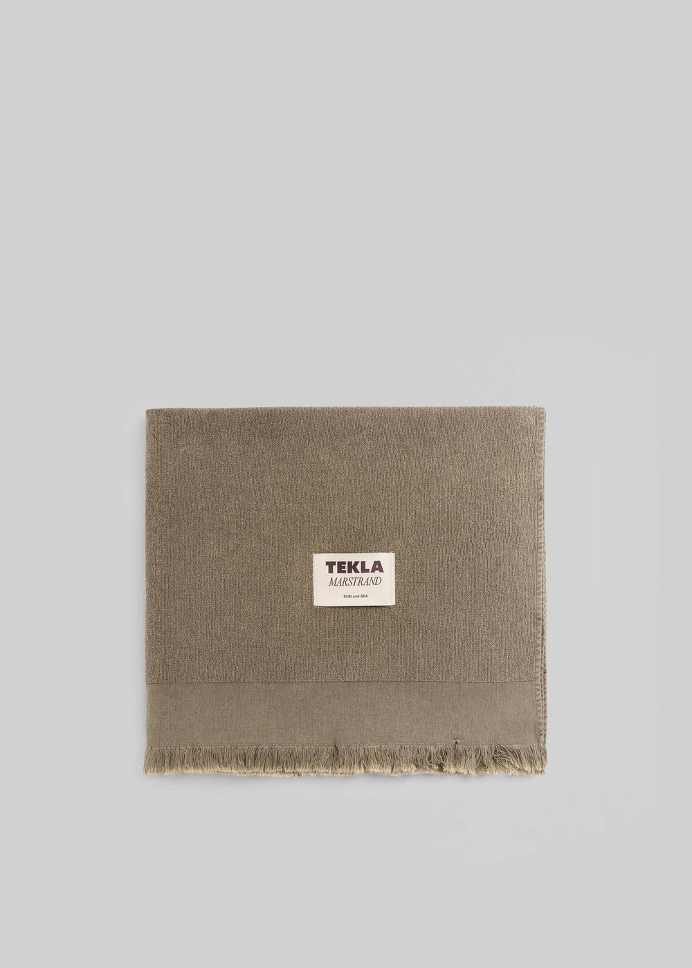 Tekla Beach Towel - Sun Bleached Taupe - 1