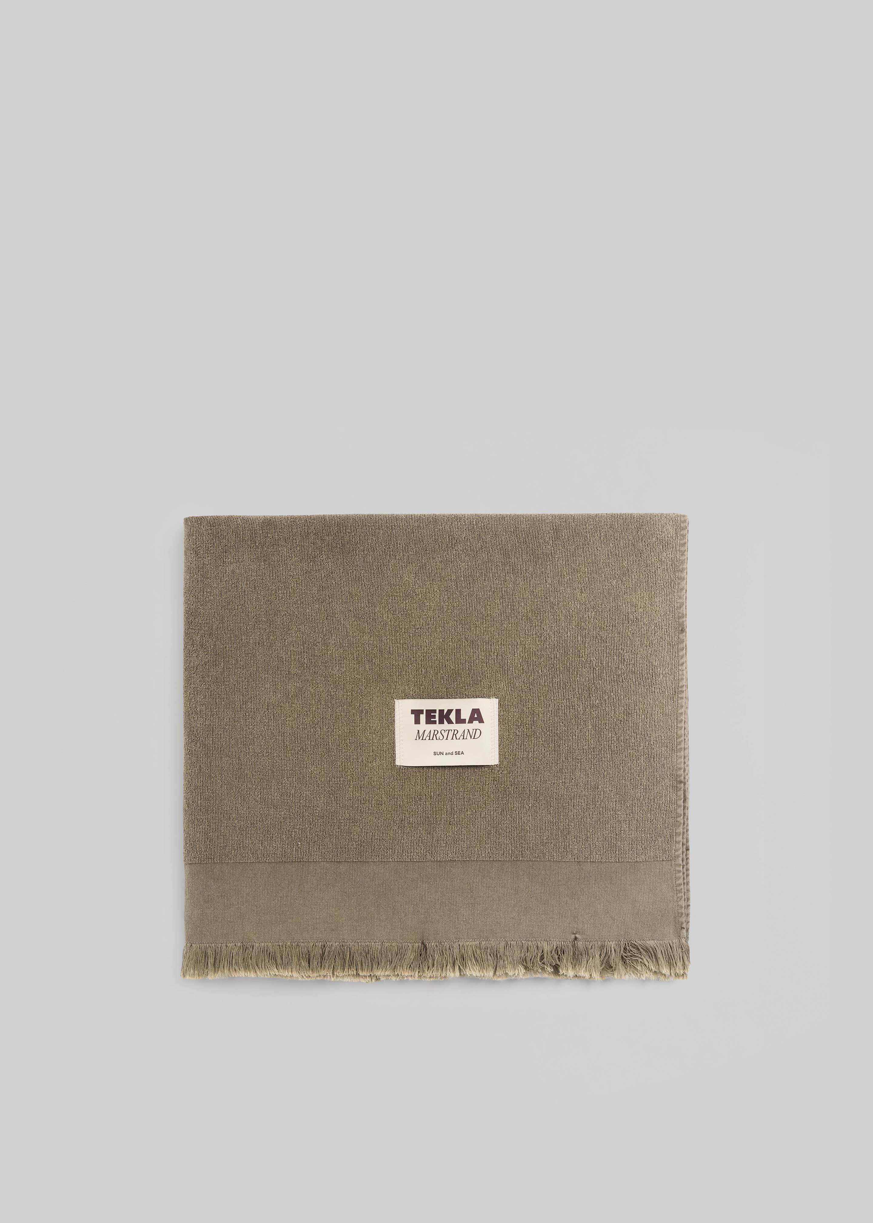 Tekla Beach Towel - Sun Bleached Taupe - 2