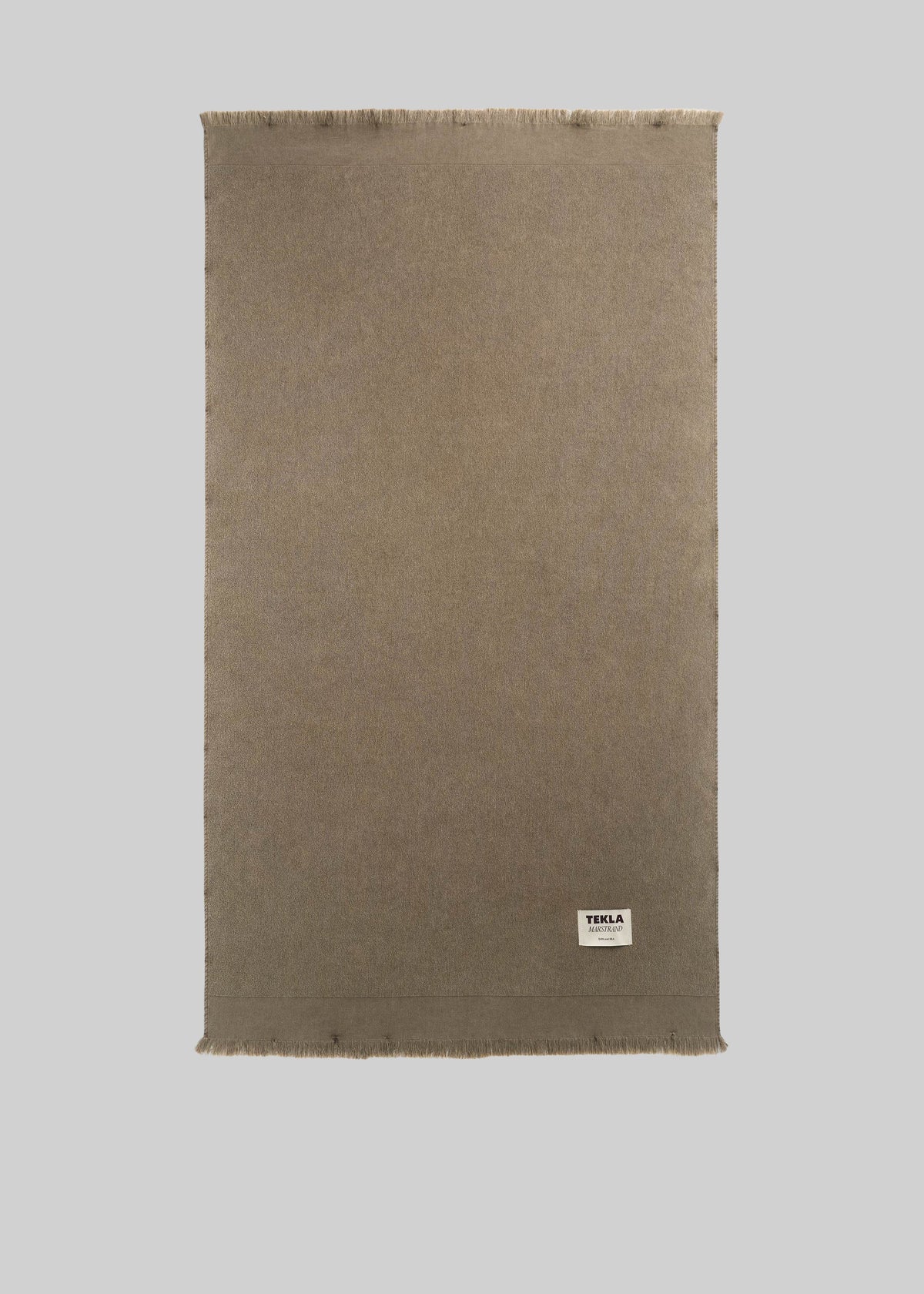 Tekla Beach Towel - Sun Bleached Taupe - 4