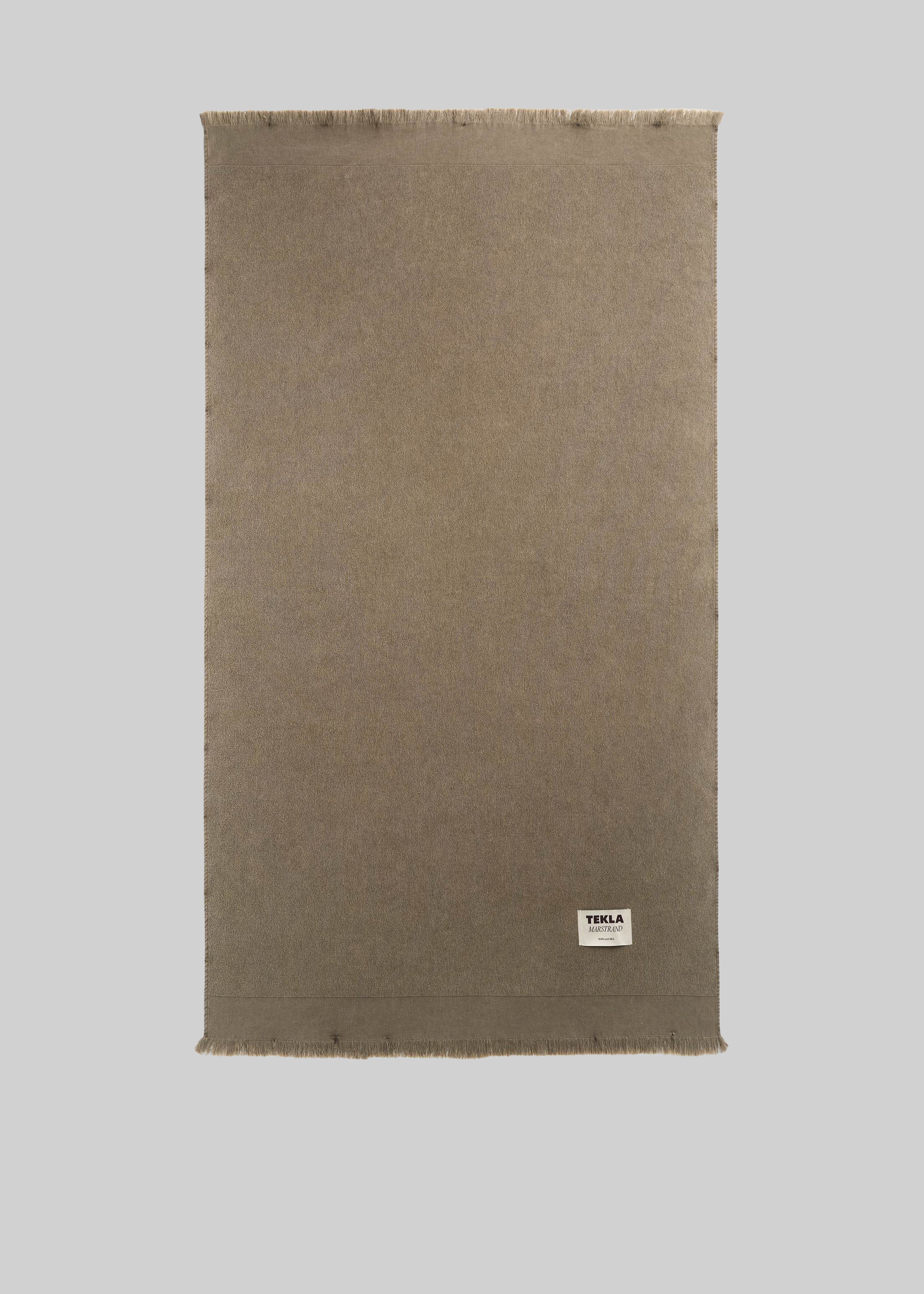 Tekla Beach Towel - Sun Bleached Taupe - 4