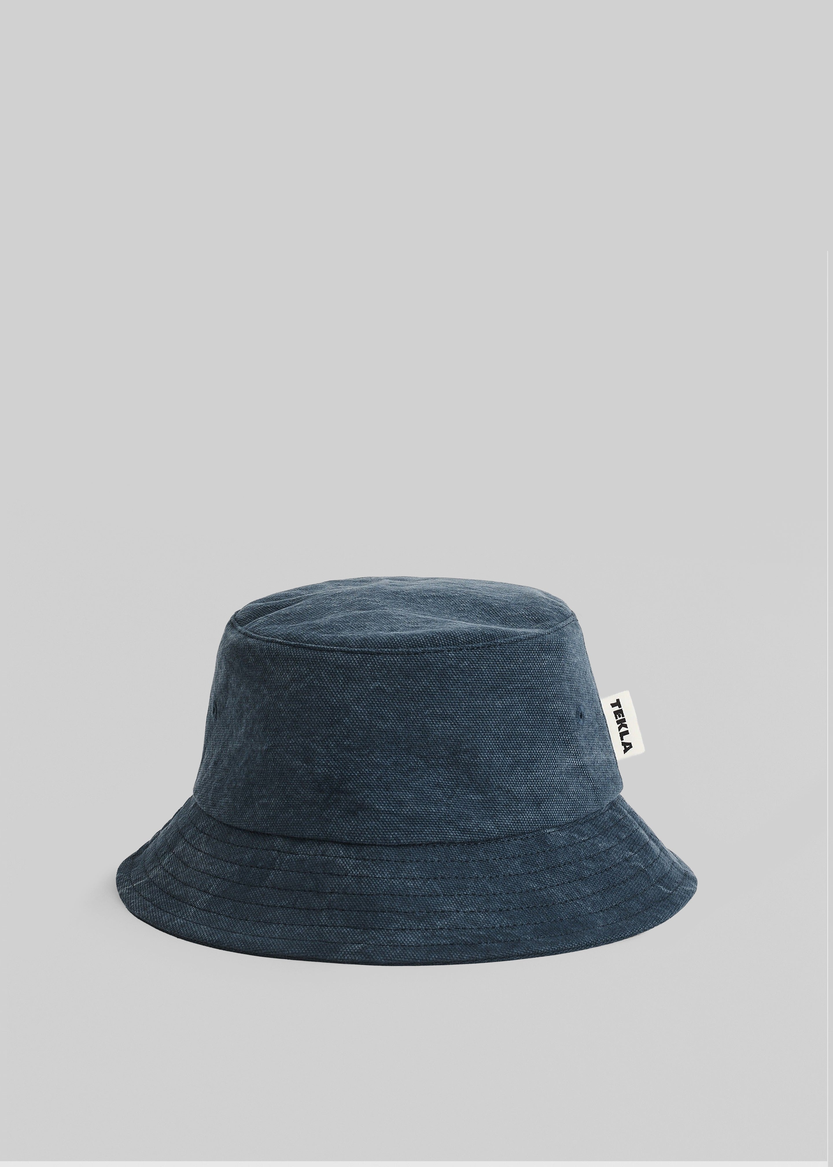 Tekla Bucket Hat - Sun Bleached Navy - 1