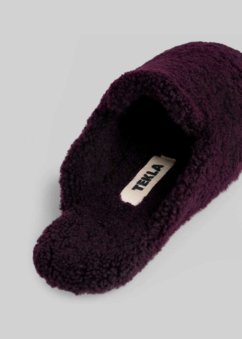 Tekla Home Slippers - Wine - 1