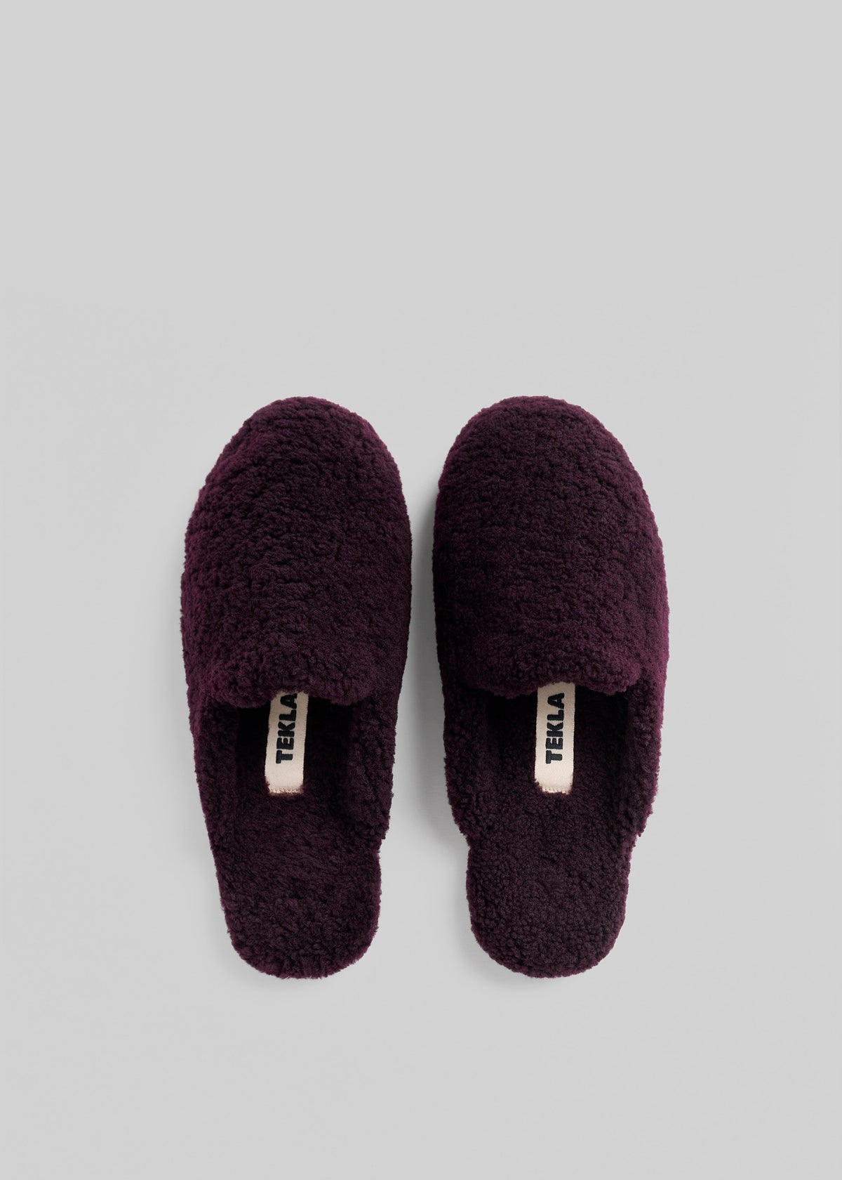 Tekla Home Slippers - Wine - 1