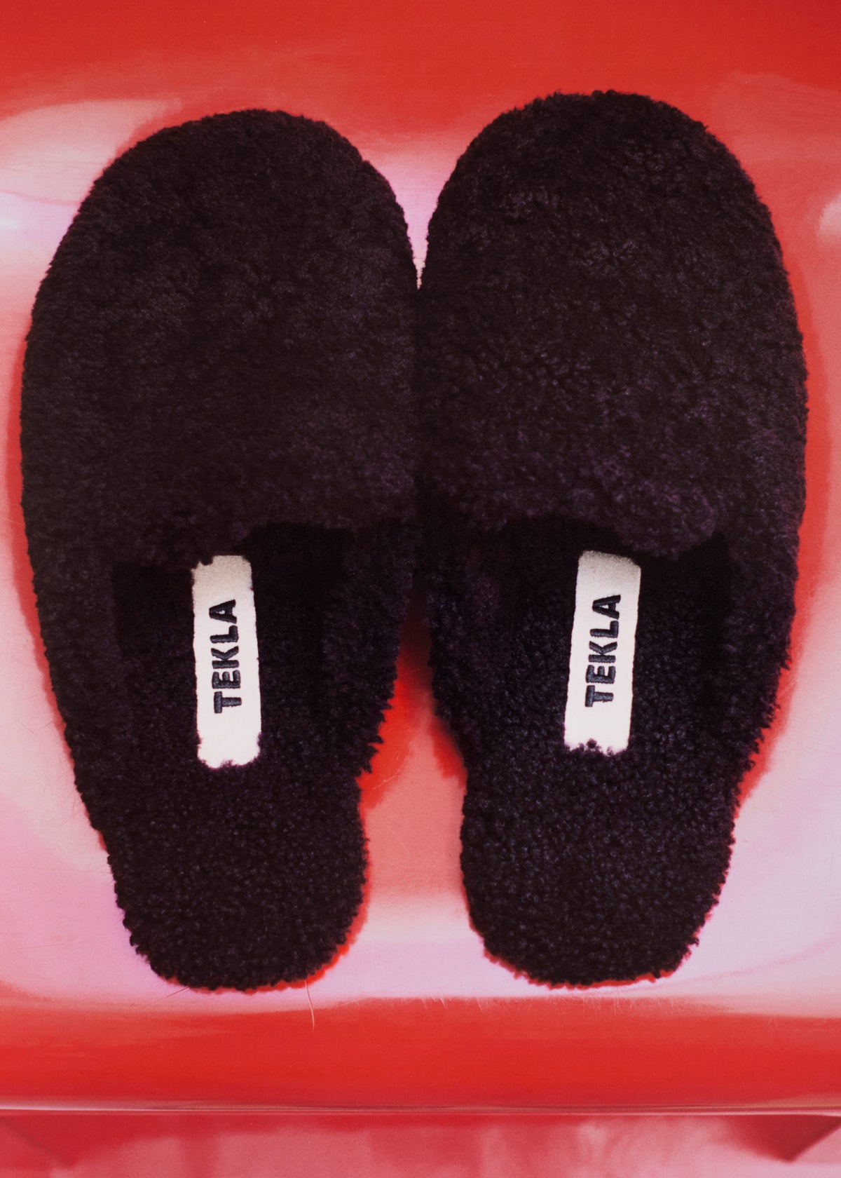 Tekla Home Slippers - Wine - 7