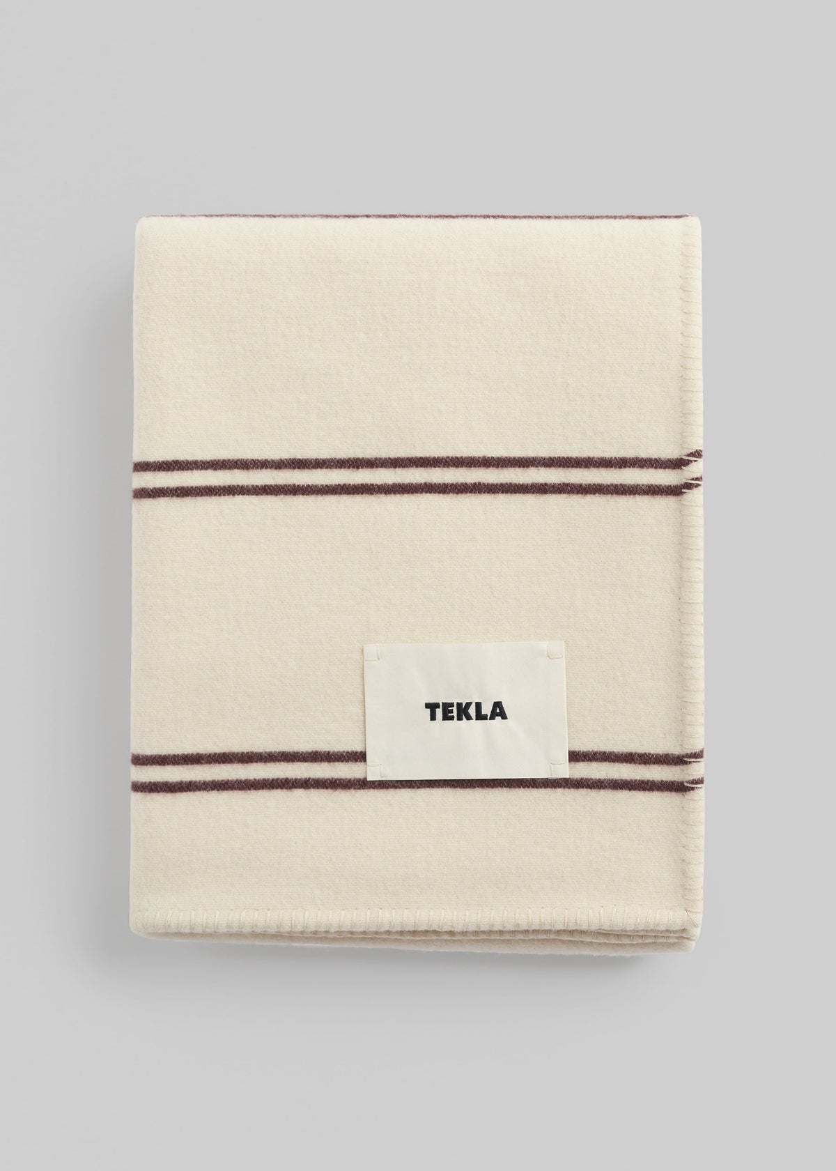 Tekla Lambswool Blanket - Ruck Stripes - 1