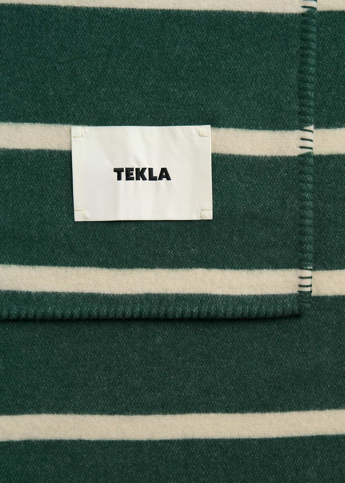 Tekla Lambswool Blanket - Rugby Stripes - 4