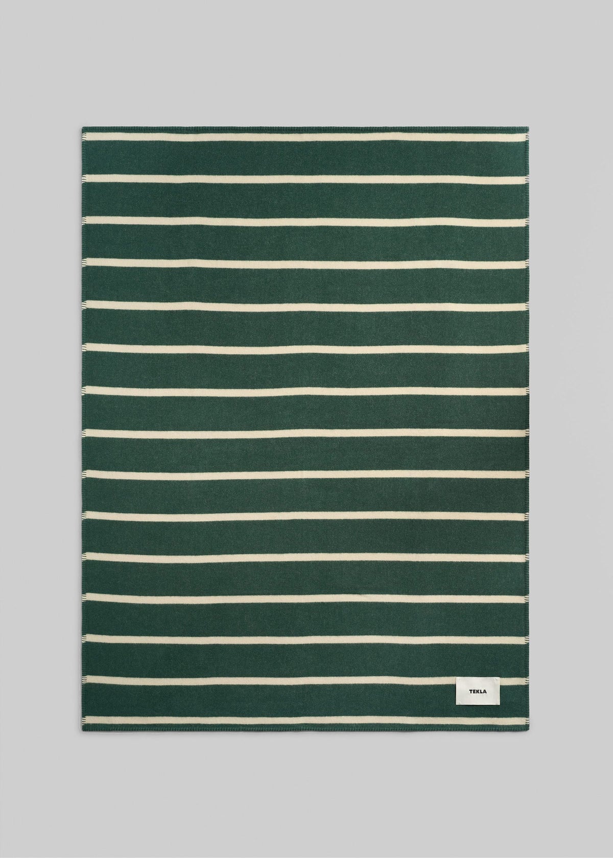Tekla Lambswool Blanket - Rugby Stripes - 3