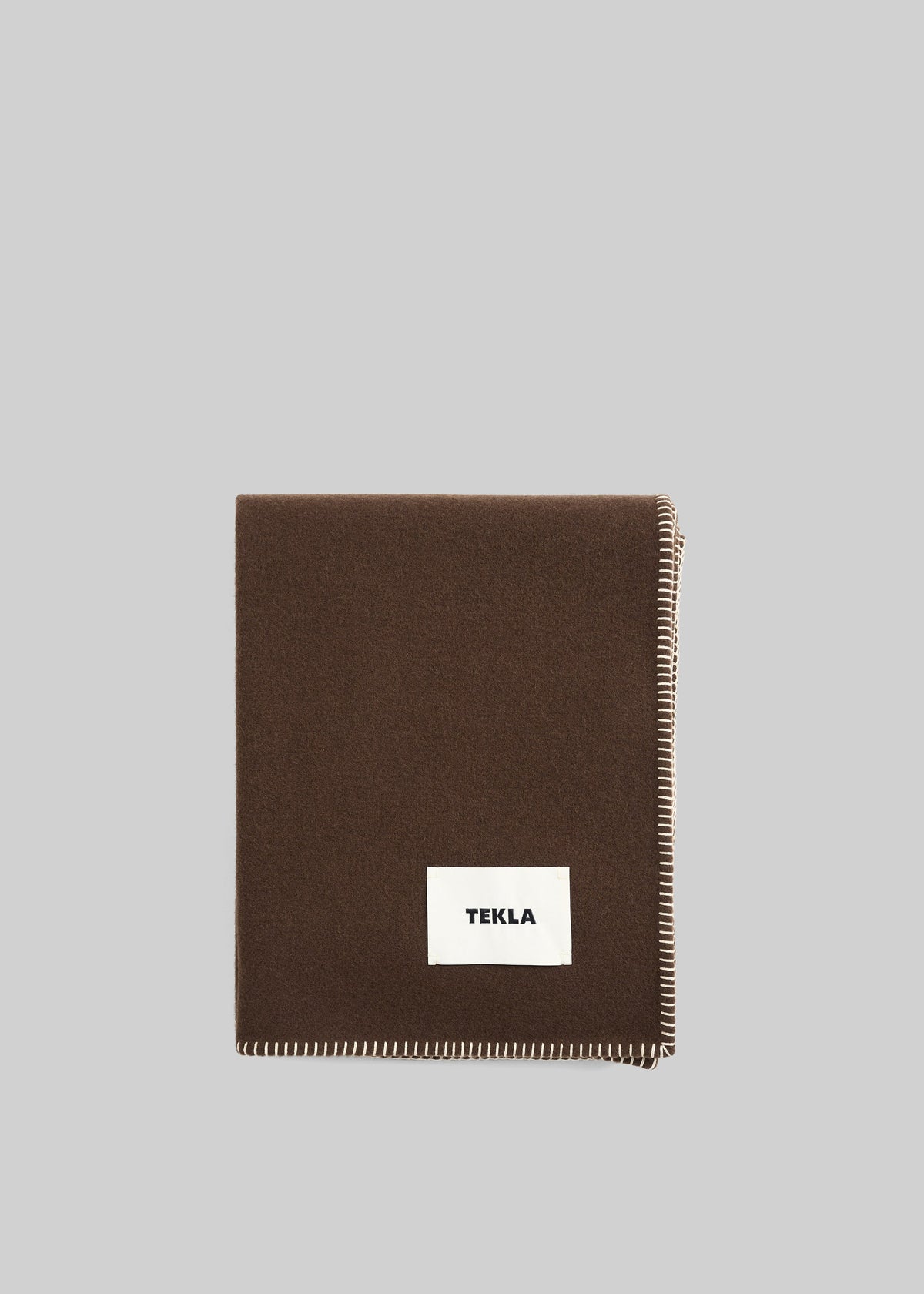 Tekla Lambswool Blanket - Walnut