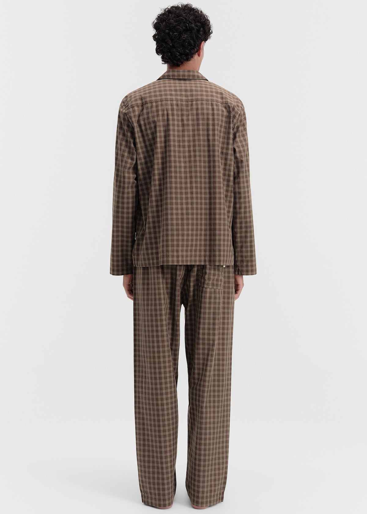 Tekla Fine Twill Long-Sleeved Shirt - Serra Checks - 9