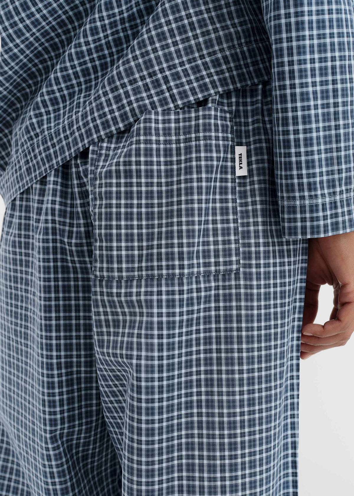 Tekla Fine Twill Pants - Lanegan Checks - 6