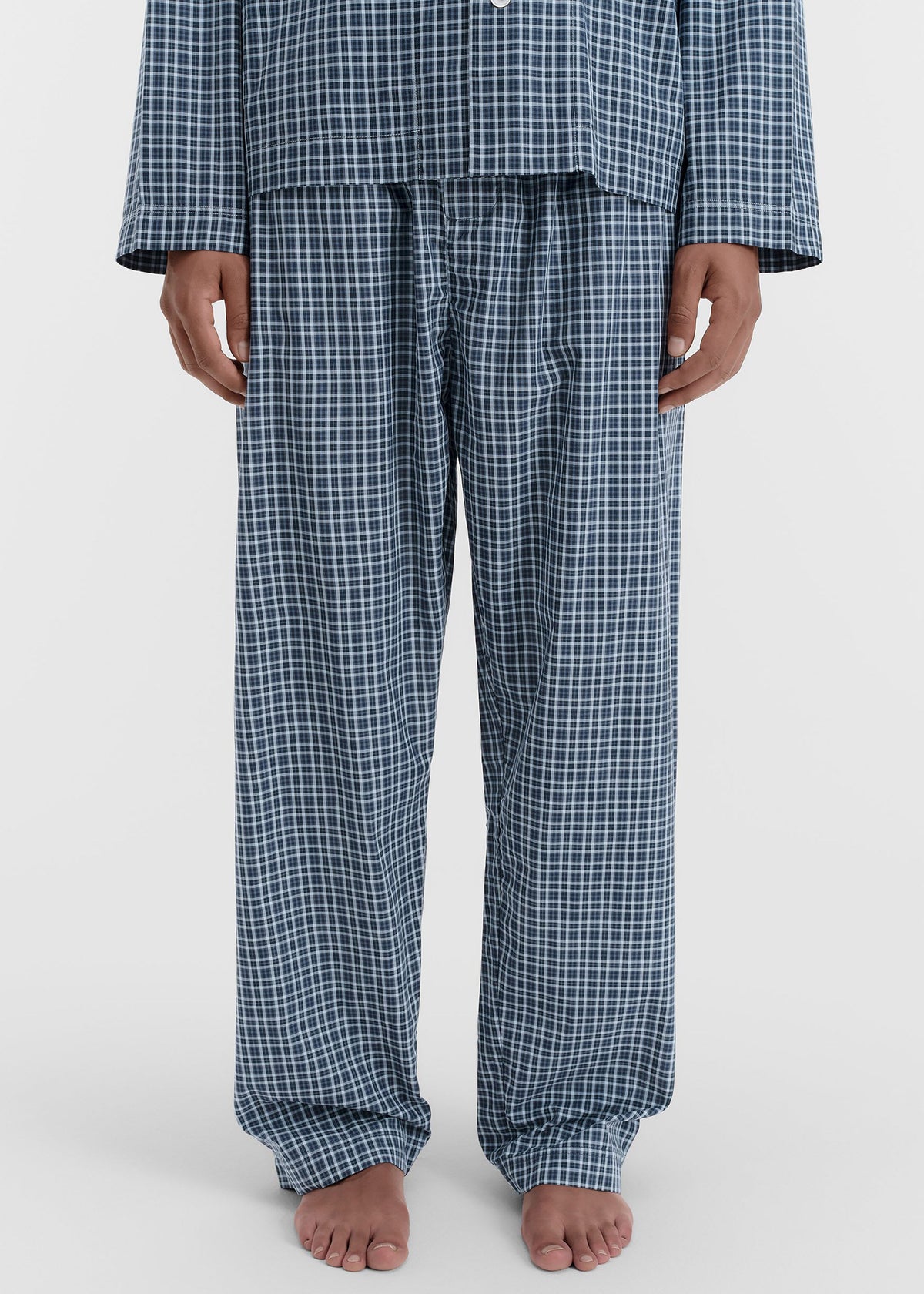 Tekla Fine Twill Pants - Lanegan Checks - 5 - [gender-male]