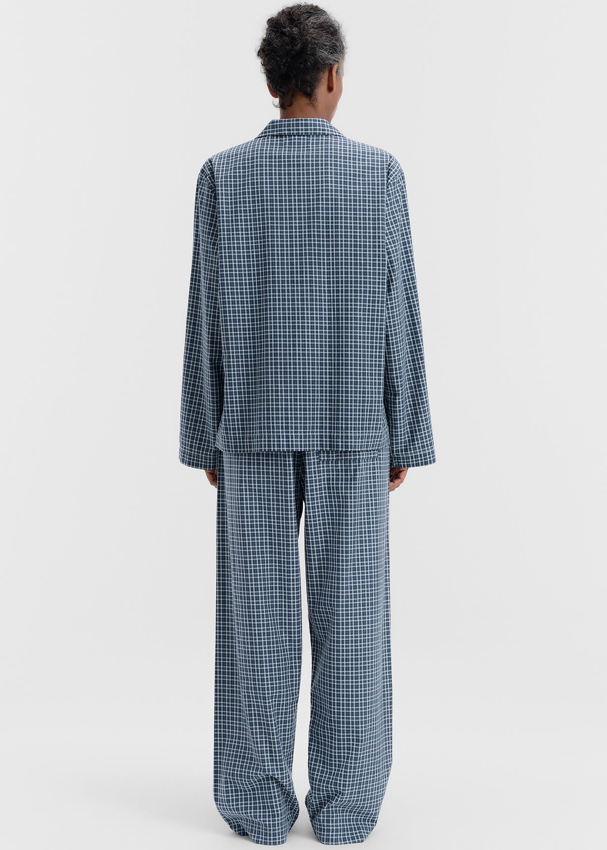 Tekla Fine Twill Pants - Lanegan Checks - 9