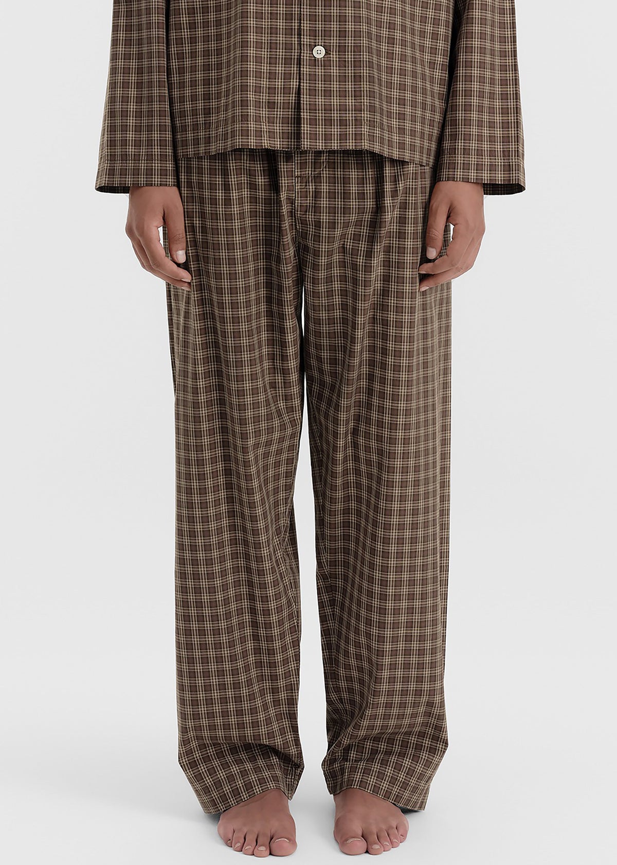Tekla Fine Twill Pants - Serra Checks - 5 - [gender-male]