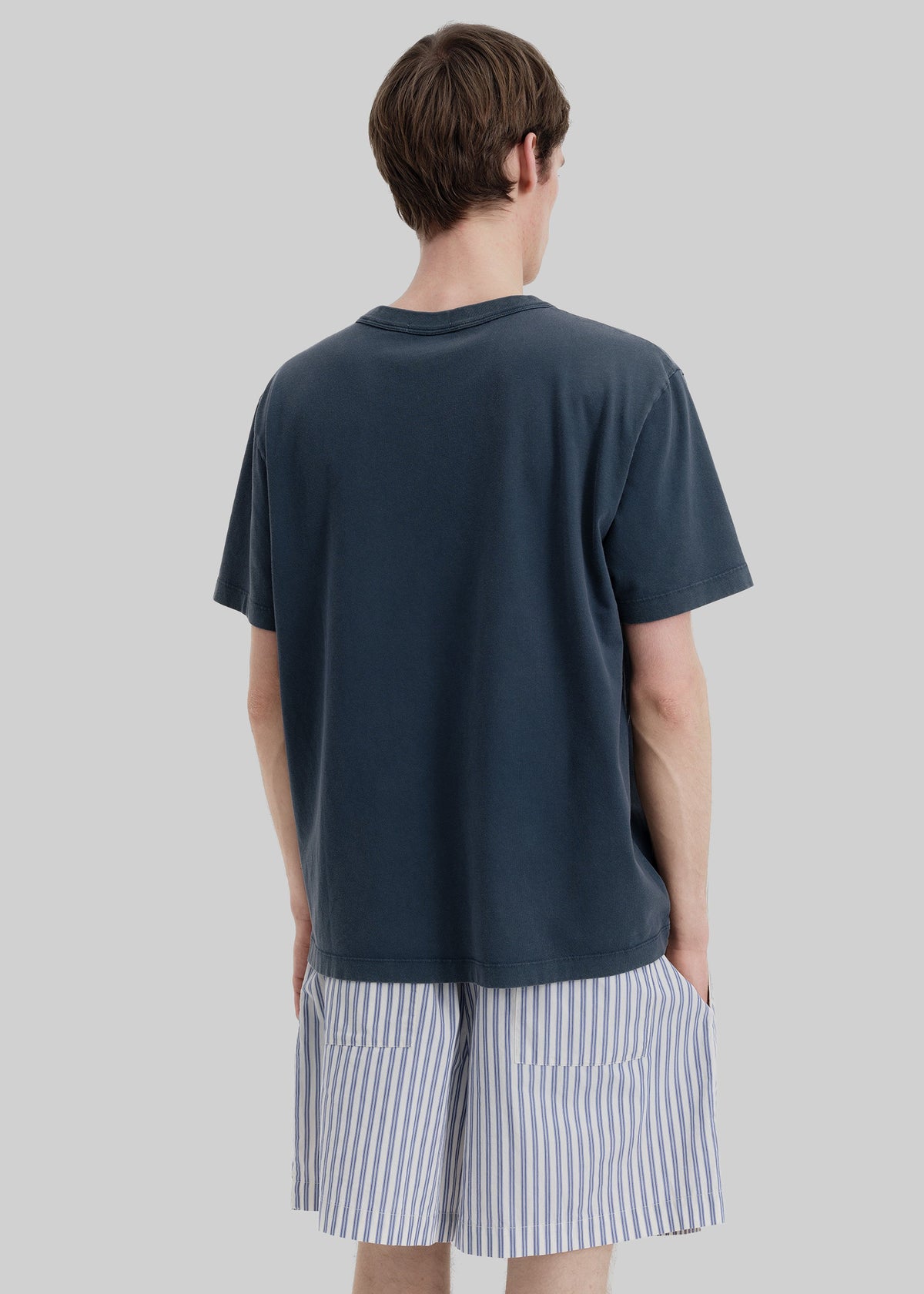 Tekla Men's T-Shirt - Sun Bleached Navy - 4