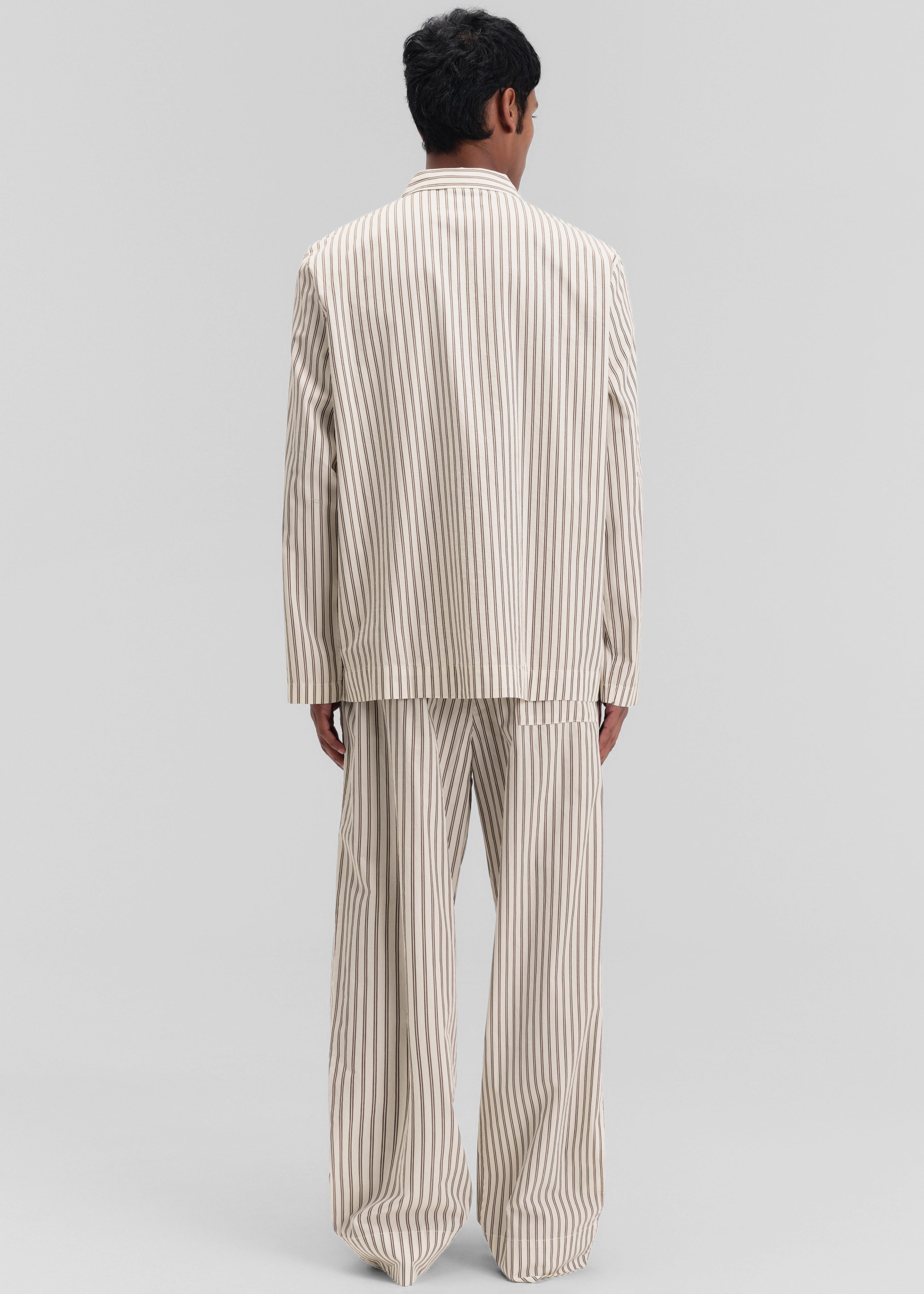 Tekla Poplin Pyjama Pants - Hopper Stripes - 7