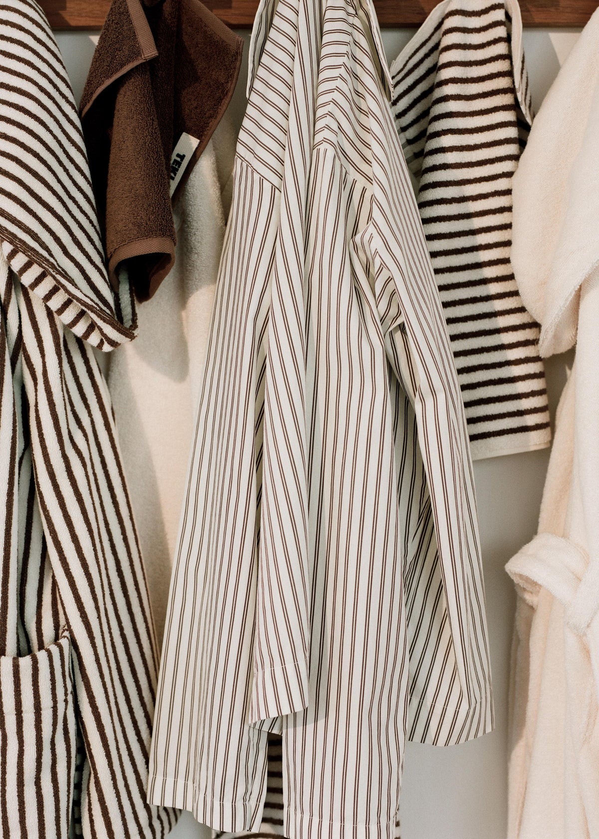 Tekla Poplin Pyjama Shirt - Hopper Stripes - 10