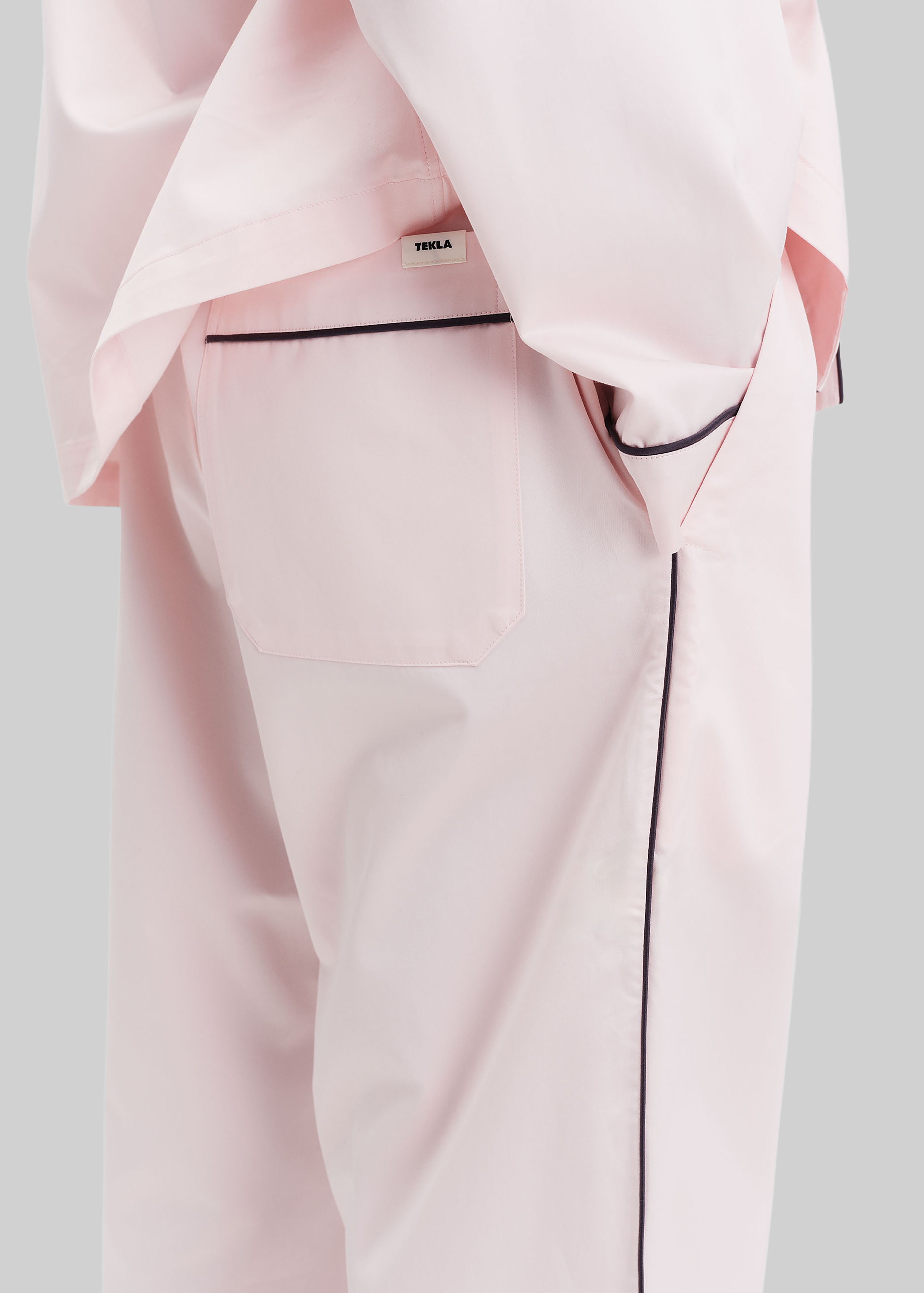 Tekla Sateen Pyjamas Pants - Porter - 7