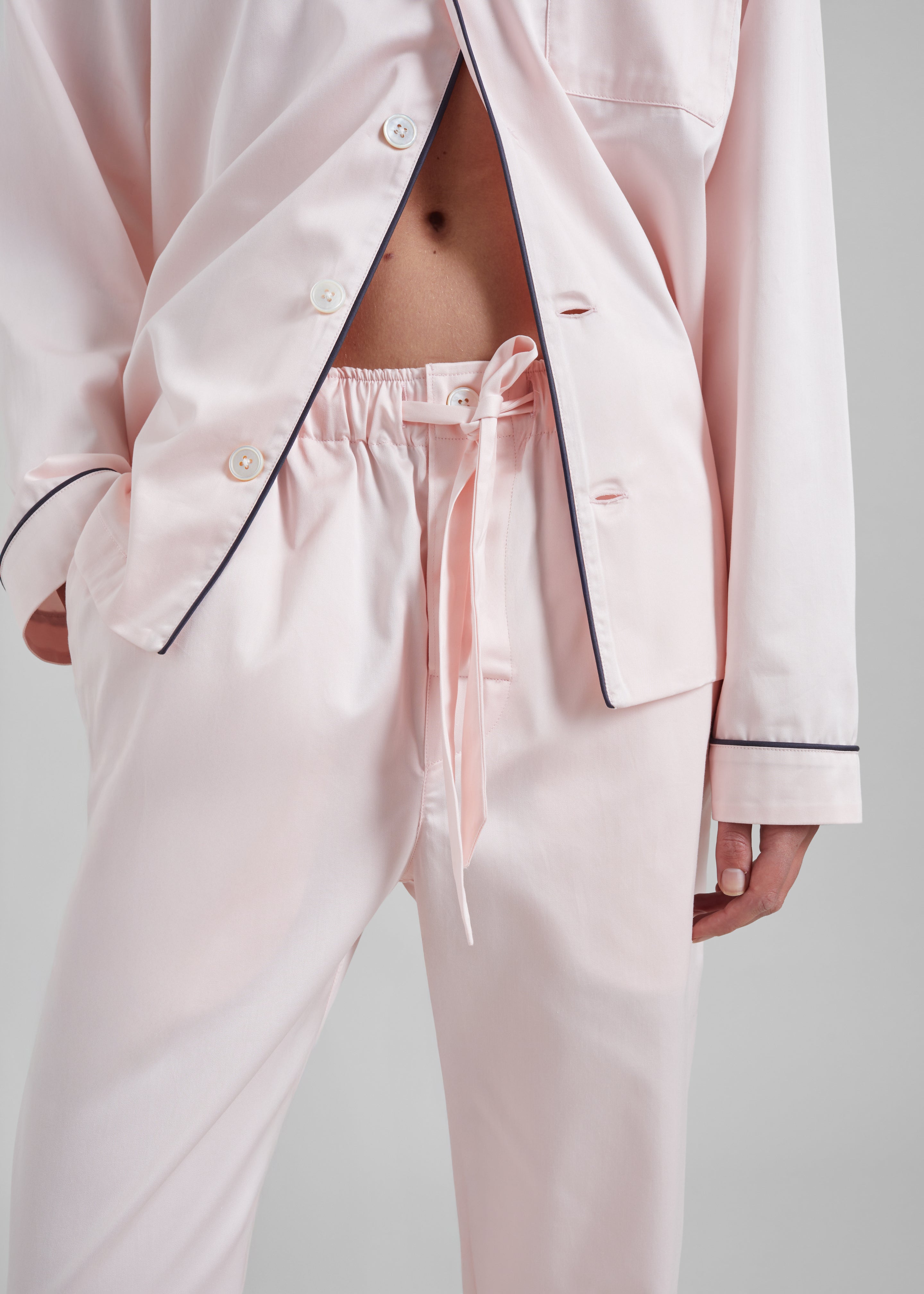 Tekla Sateen Pyjamas Pants - Porter - 4