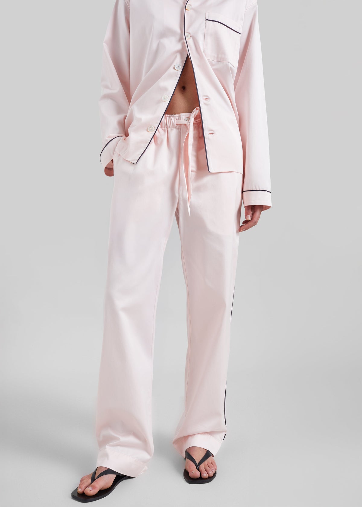 Tekla Sateen Pyjamas Pants - Porter - 2