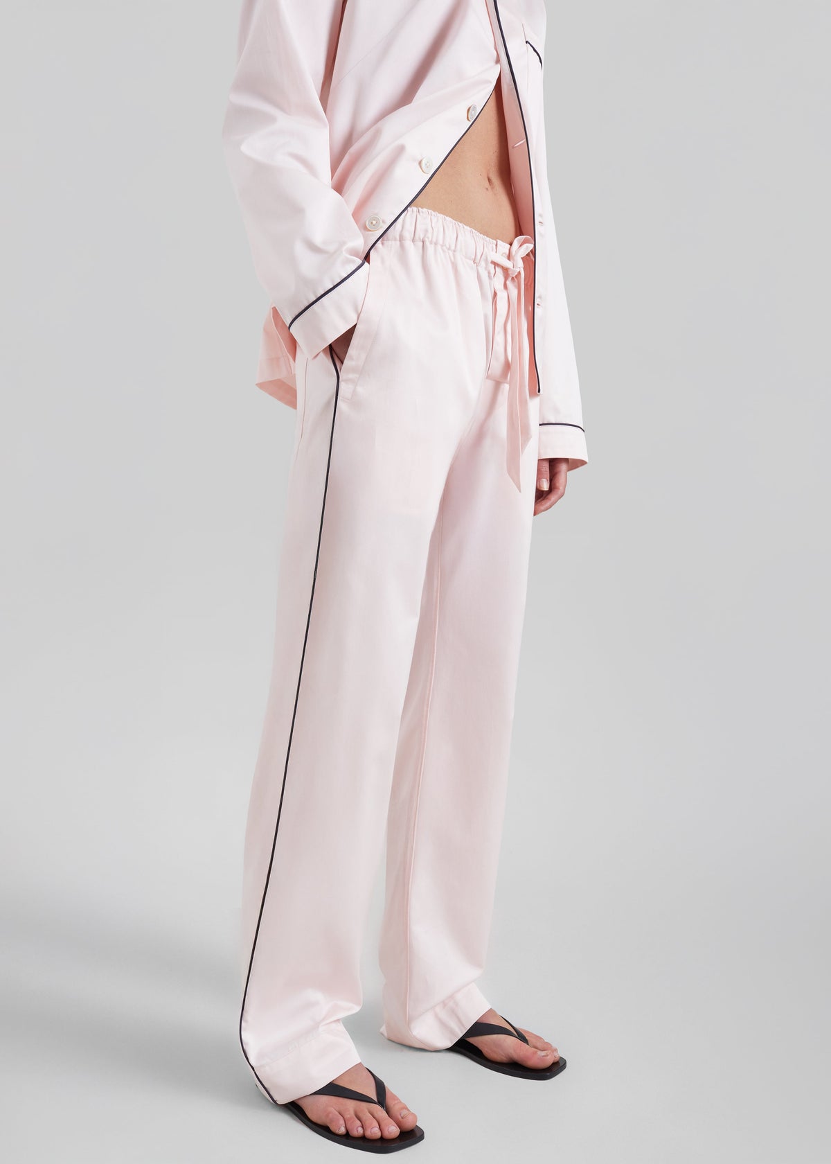 Tekla Sateen Pyjamas Pants - Porter - 3