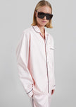 Tekla Sateen Pyjamas Shirt - Porter